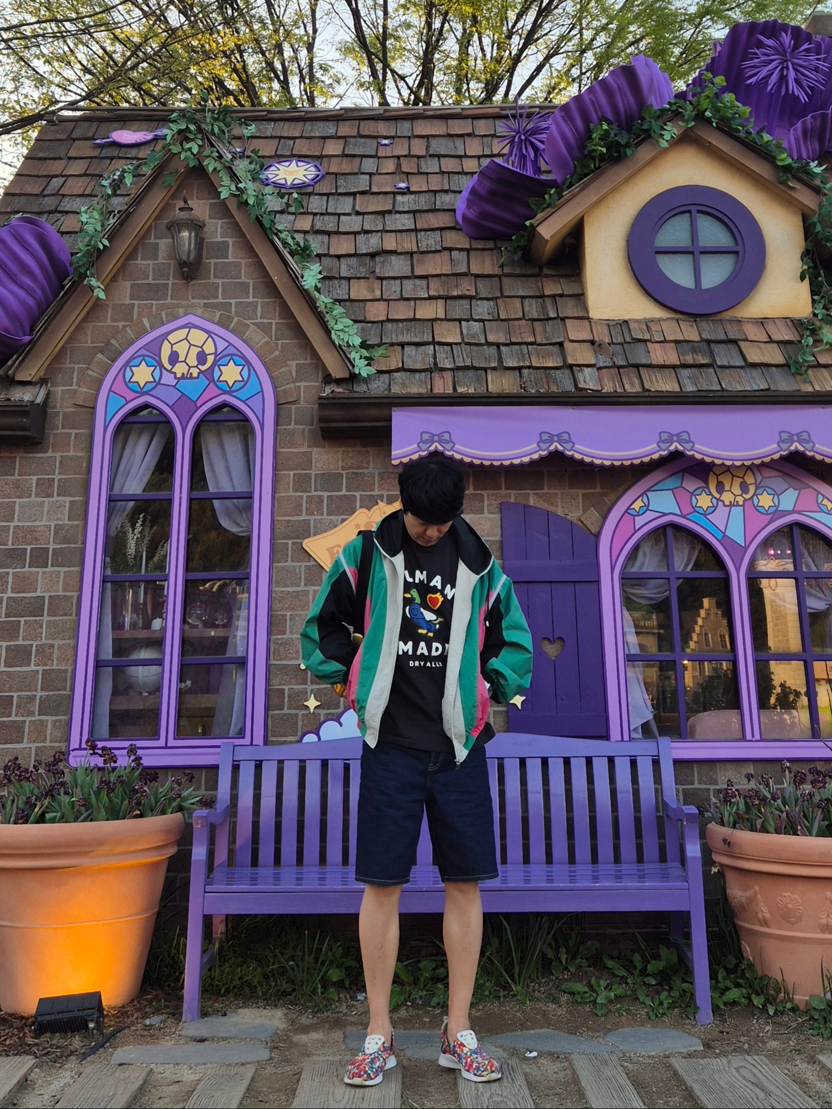 Human Made Graphic T-Shirt #05 Black, Nike Air Woven Rainbow 2017 착용 스타일 - 5