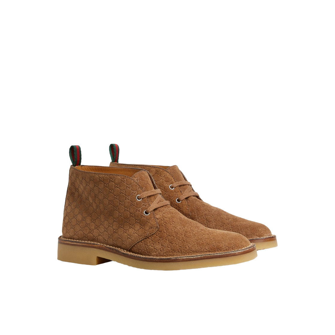 구찌 앵클 부츠 웹 카멜(Gucci Ankle Boot with Web Camel) - 2