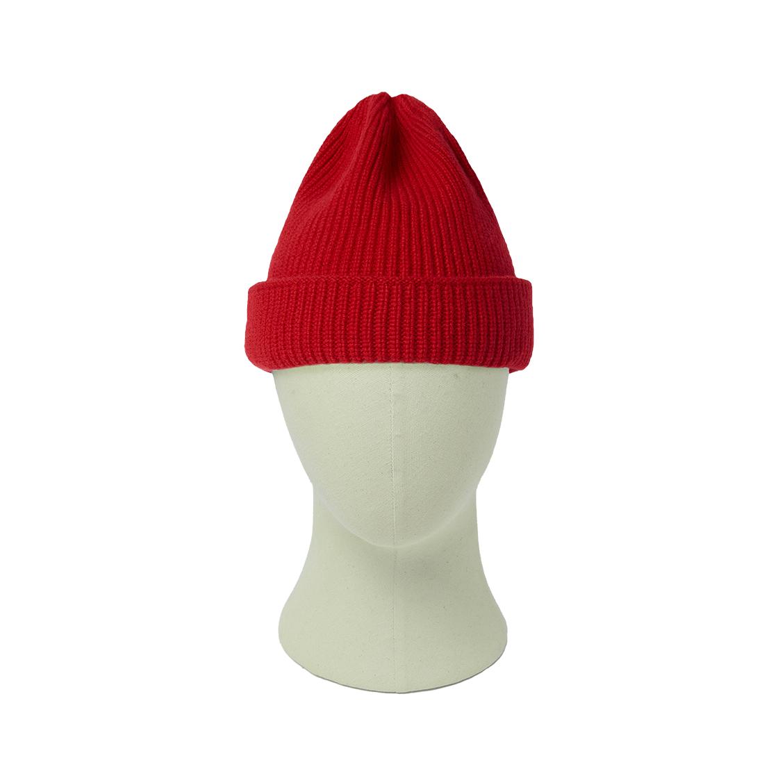라모랭 디그레 메리노 울 더블커프 비니 레드(DGRE X RAMOLIN Merino Wool Double Cuff Beanie Red) - 2