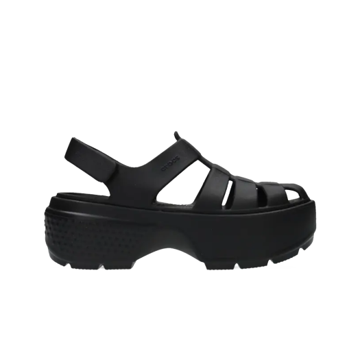 Crocs Stomp Fisherman Sandal Black