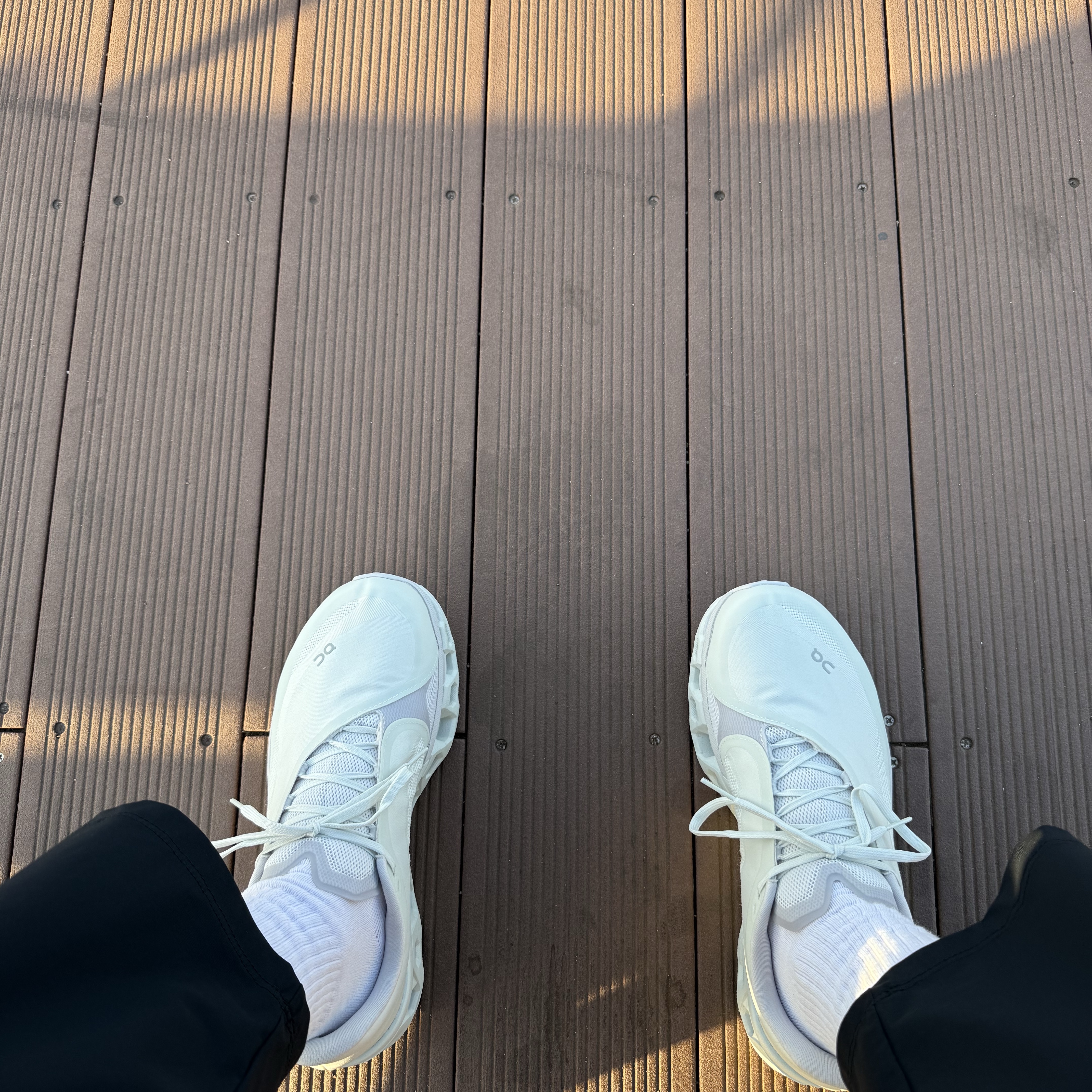 On Running x Post Archive Faction (Paf) Cloudmonster 2 Vapor Frost 착용 스타일 - 1
