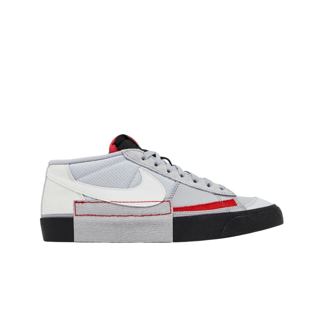 FJ3694-002 Nike Blazer Low Pro Club Wolf Grey Pure Platinum