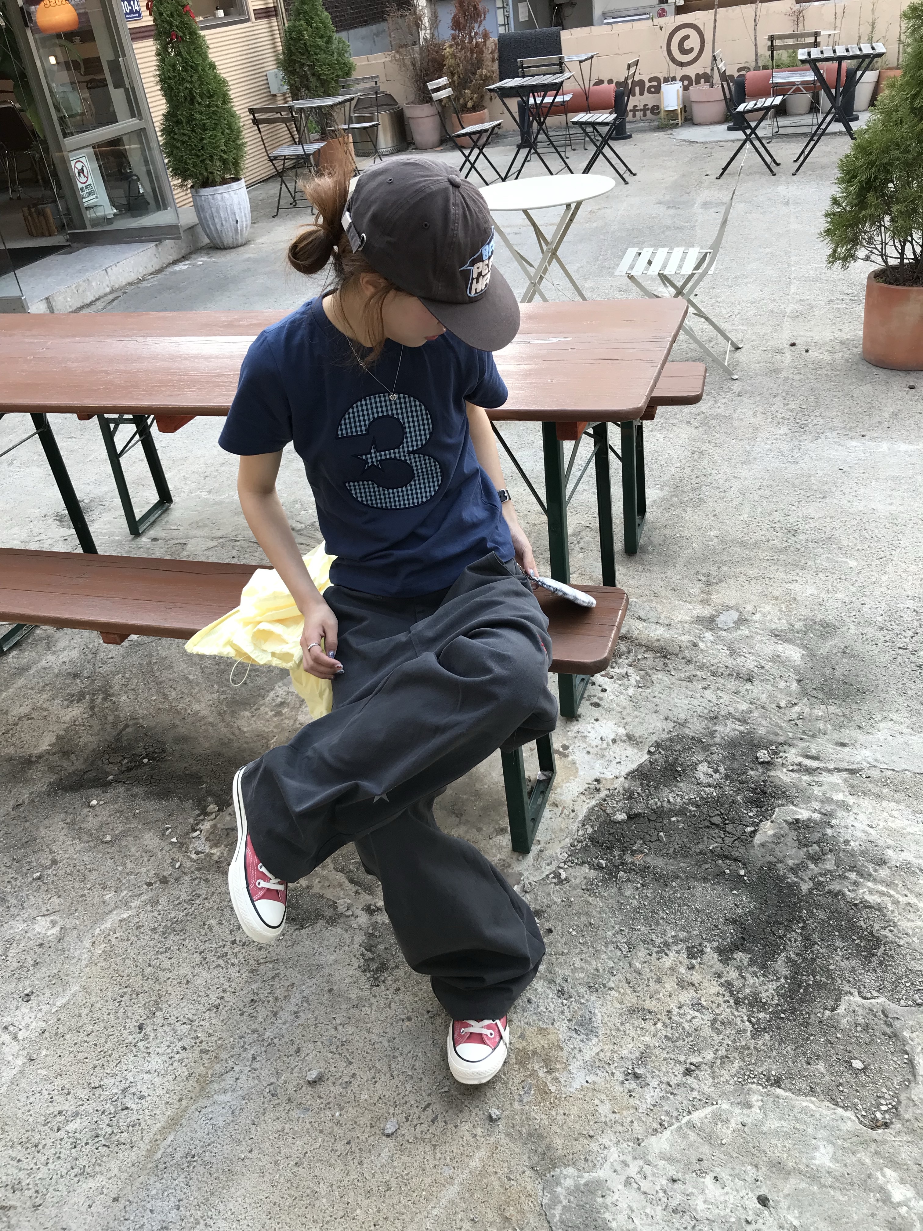 Converse Chuck 70 High Magic Flamingo 착용 스타일 - 4