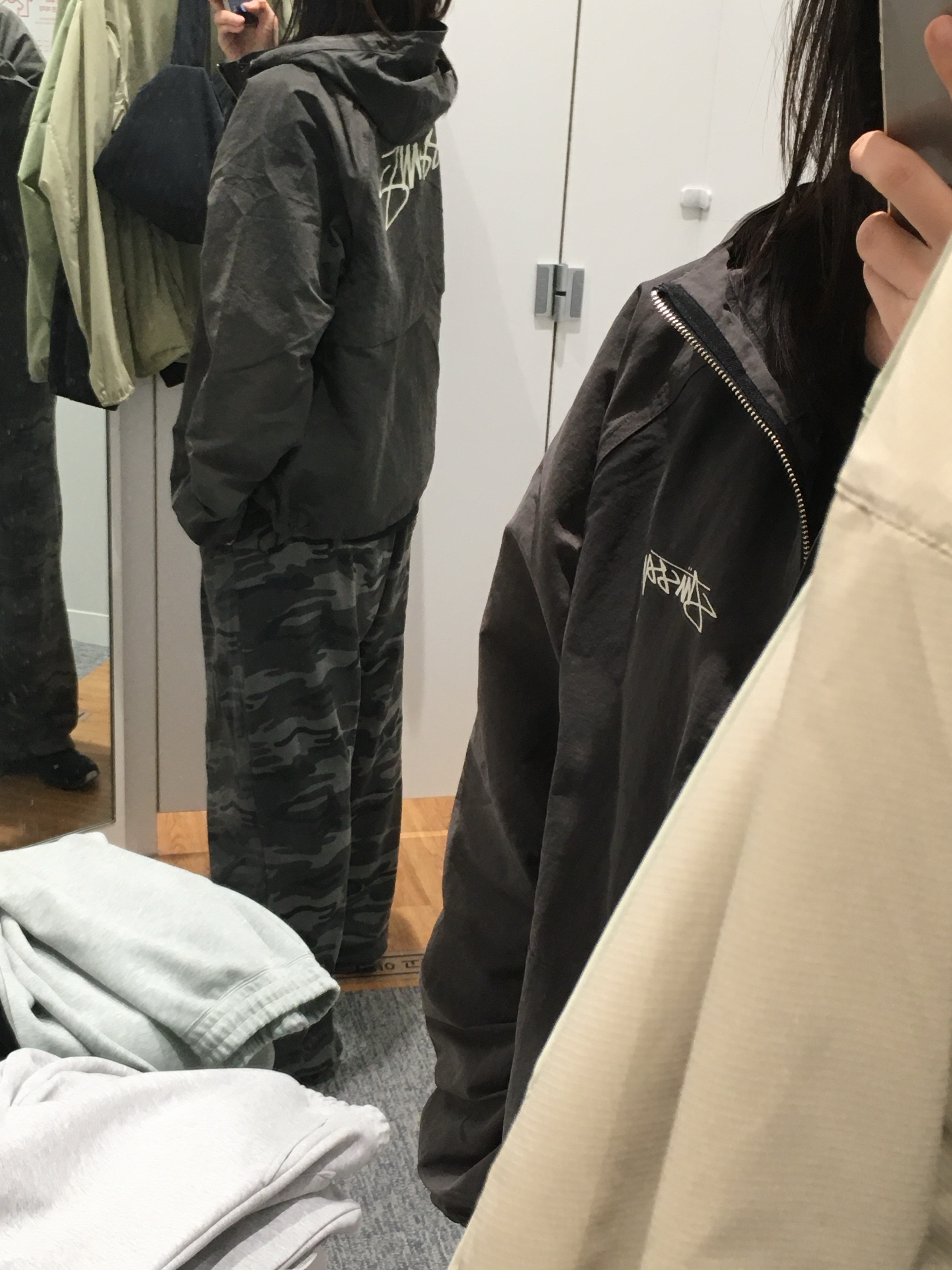 Stussy Wave Dye Beach Shell Jacket Black, Diesel Dx1170 Stainless Steel Ring Set Silver Black (Set of 2) 착용 스타일 - 2