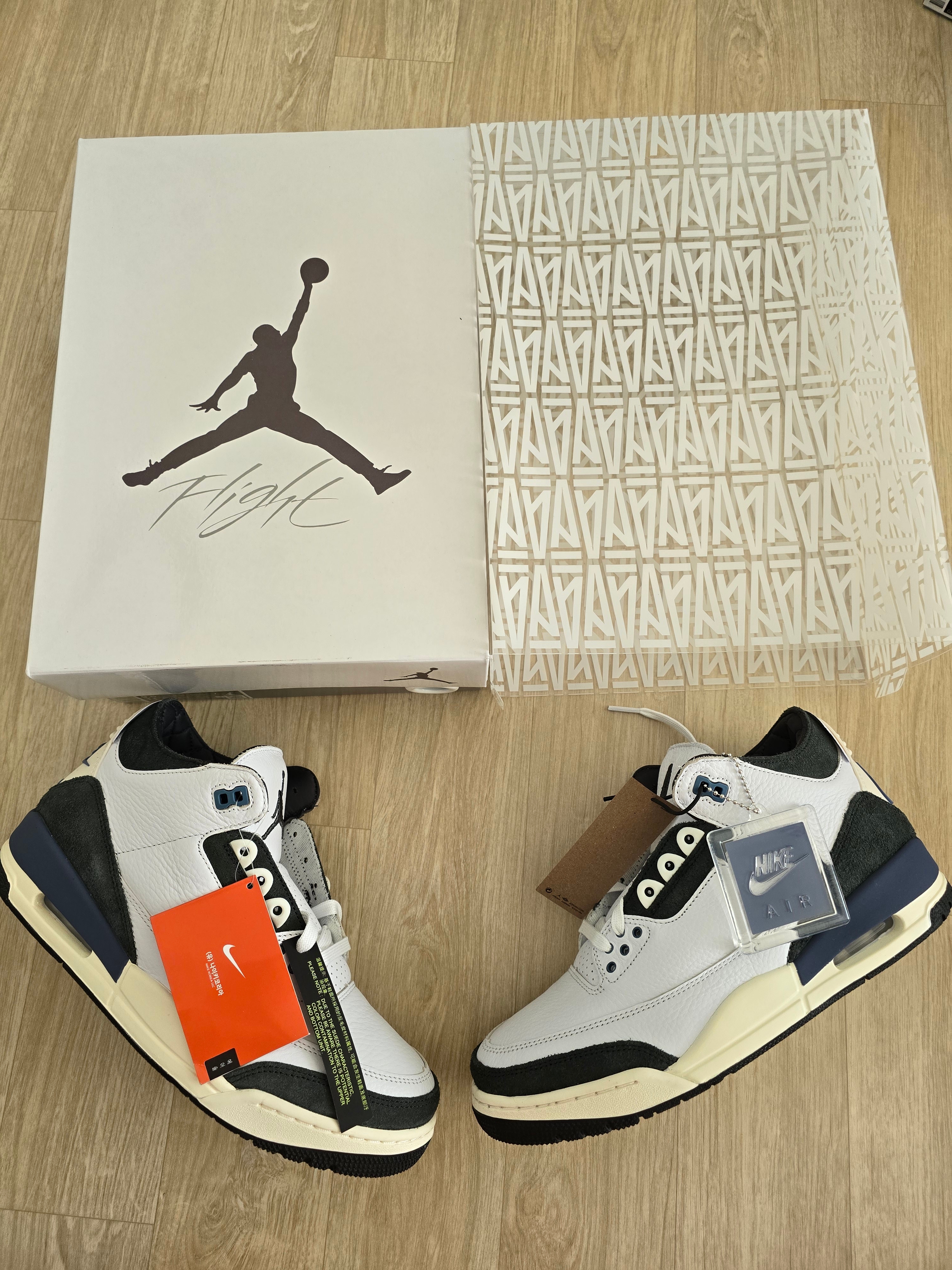 Jordan 3 x A Ma Maniere Retro OG SP For The Love 착용 스타일