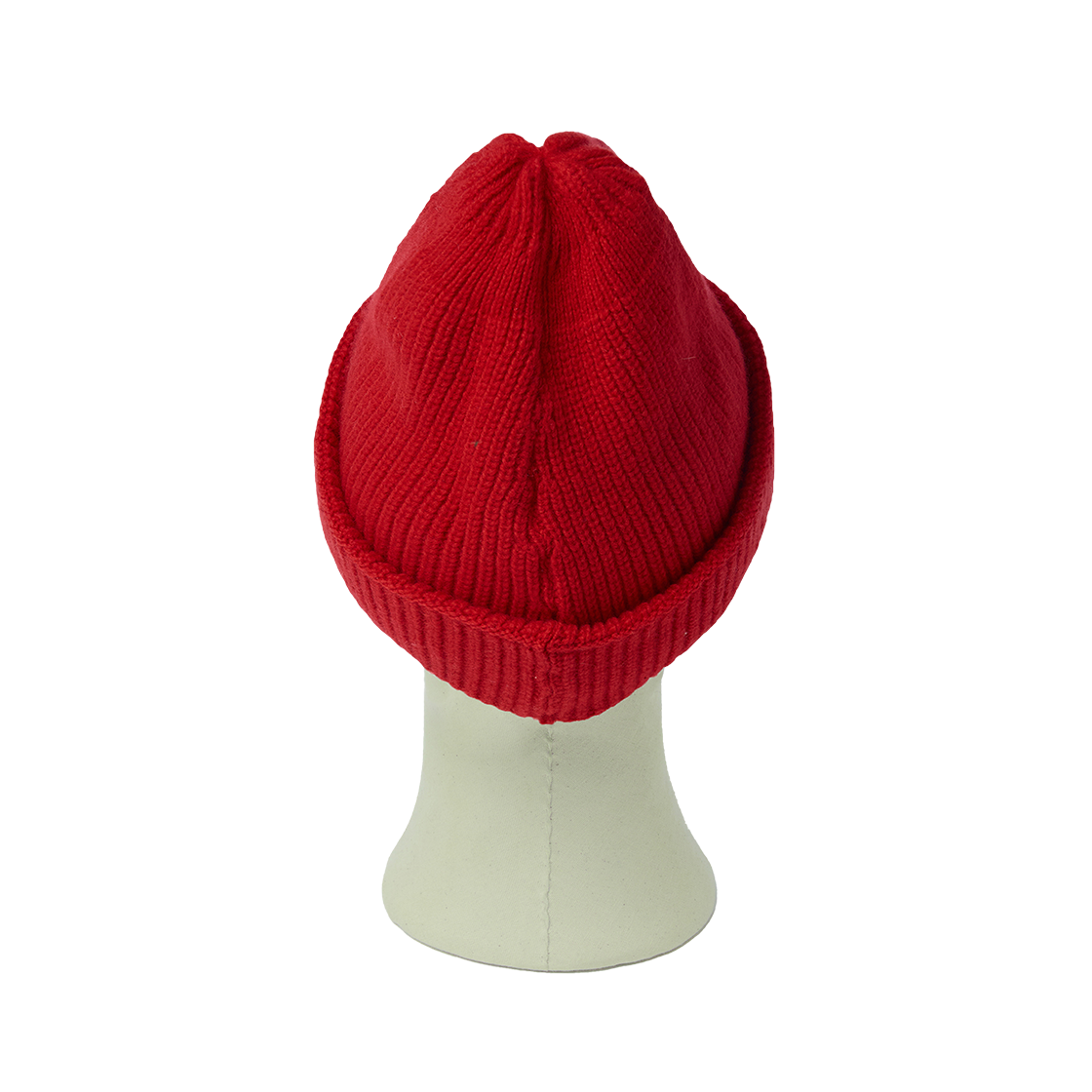 라모랭 디그레 메리노 울 더블커프 비니 레드(DGRE X RAMOLIN Merino Wool Double Cuff Beanie Red) - 4