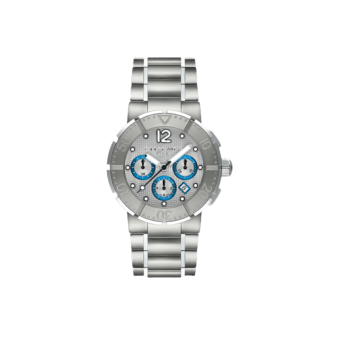 쇼메 클래스 원 XL 크로노그래프 45-W17690-45A 실버 아라빅+도트