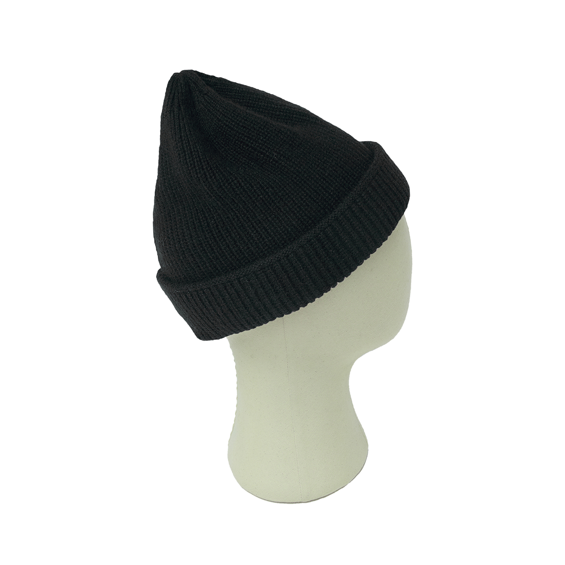 라모랭 디그레 메리노 울 더블커프 비니 블랙(DGRE X RAMOLIN Merino Wool Double Cuff Beanie Black) - 3