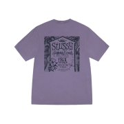Stussy Beach House Pigment Dyed T-Shirt Grape