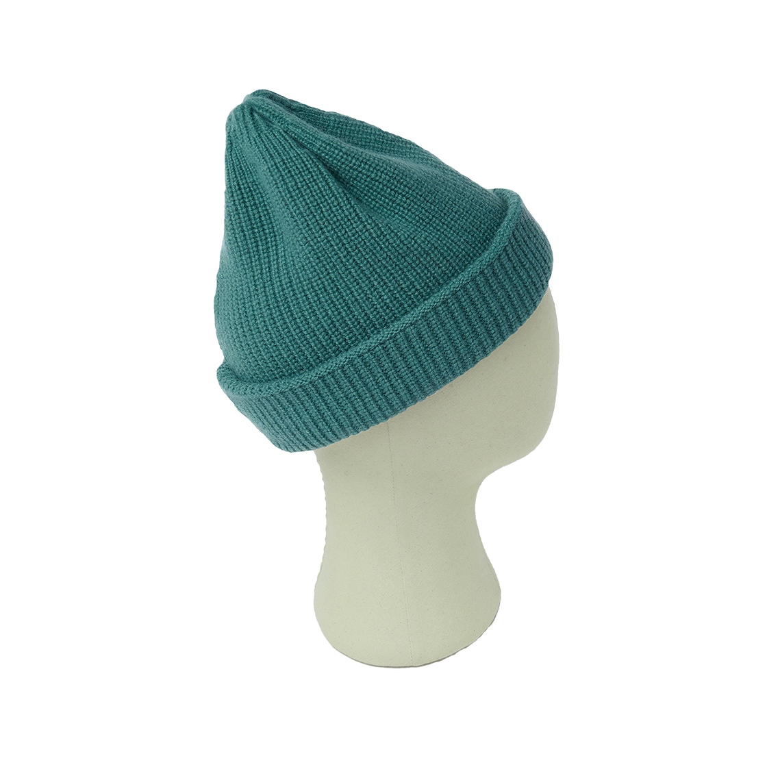 라모랭 디그레 메리노 울 더블커프 비니 모스블루(DGRE X RAMOLIN Merino Wool Double Cuff Beanie Moss Blue) - 3