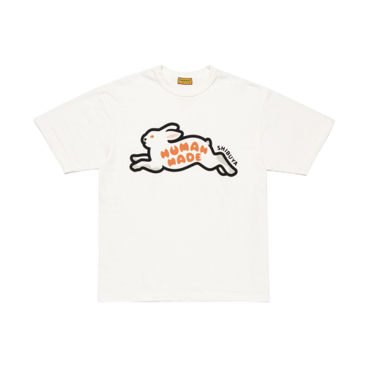 - Human Made Animal Graphic T-Shirt Rabbit White - Shibuya Parco Store Exclusive