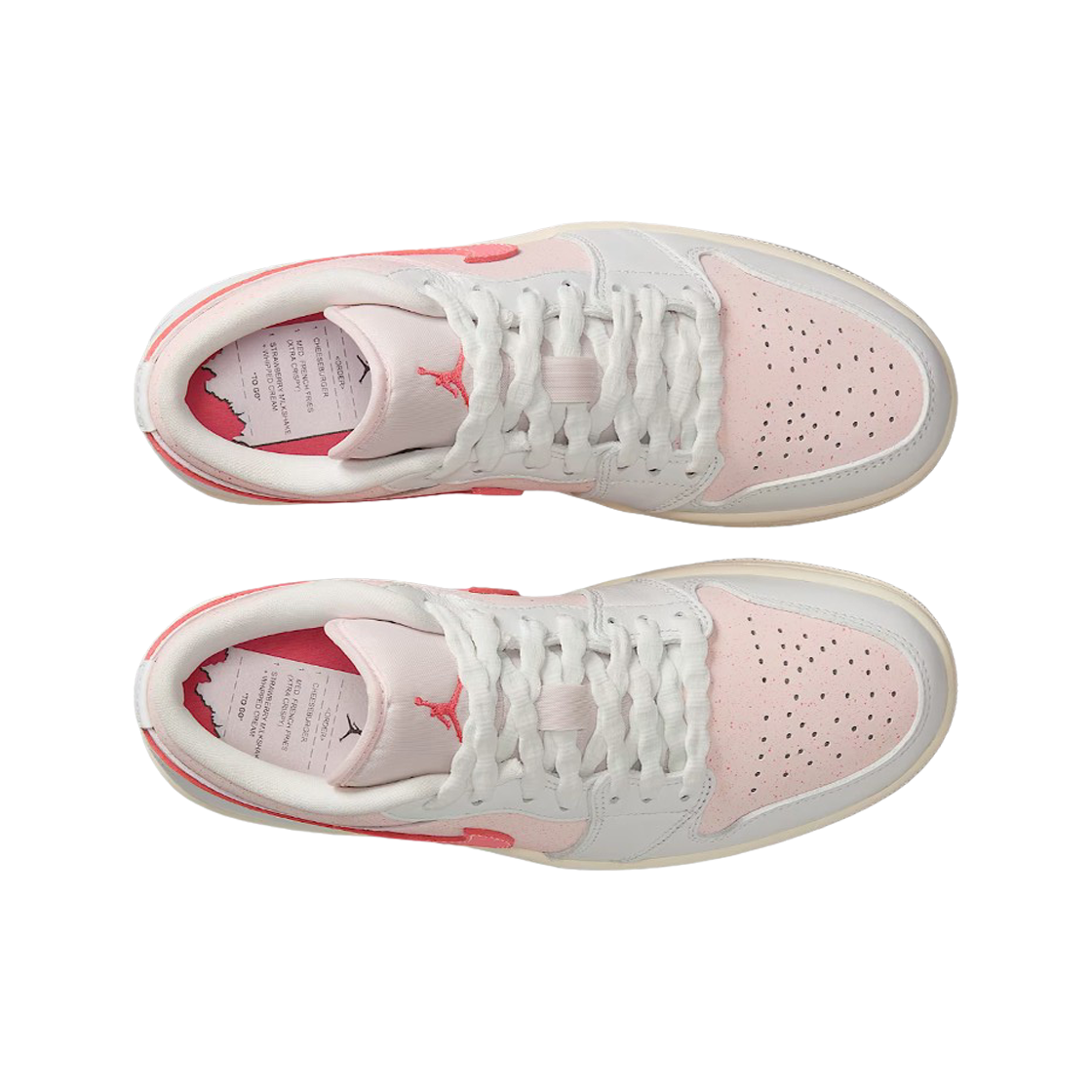 (W) 조던 1 로우 SE 서밋 화이트 라이트 소프트 핑크((W) Jordan 1 Low SE Summit White Light Soft Pink) - 2