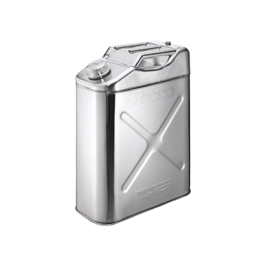 Supreme x Swiss Link Stainless Steel 20L Water Can Silver - 25SS