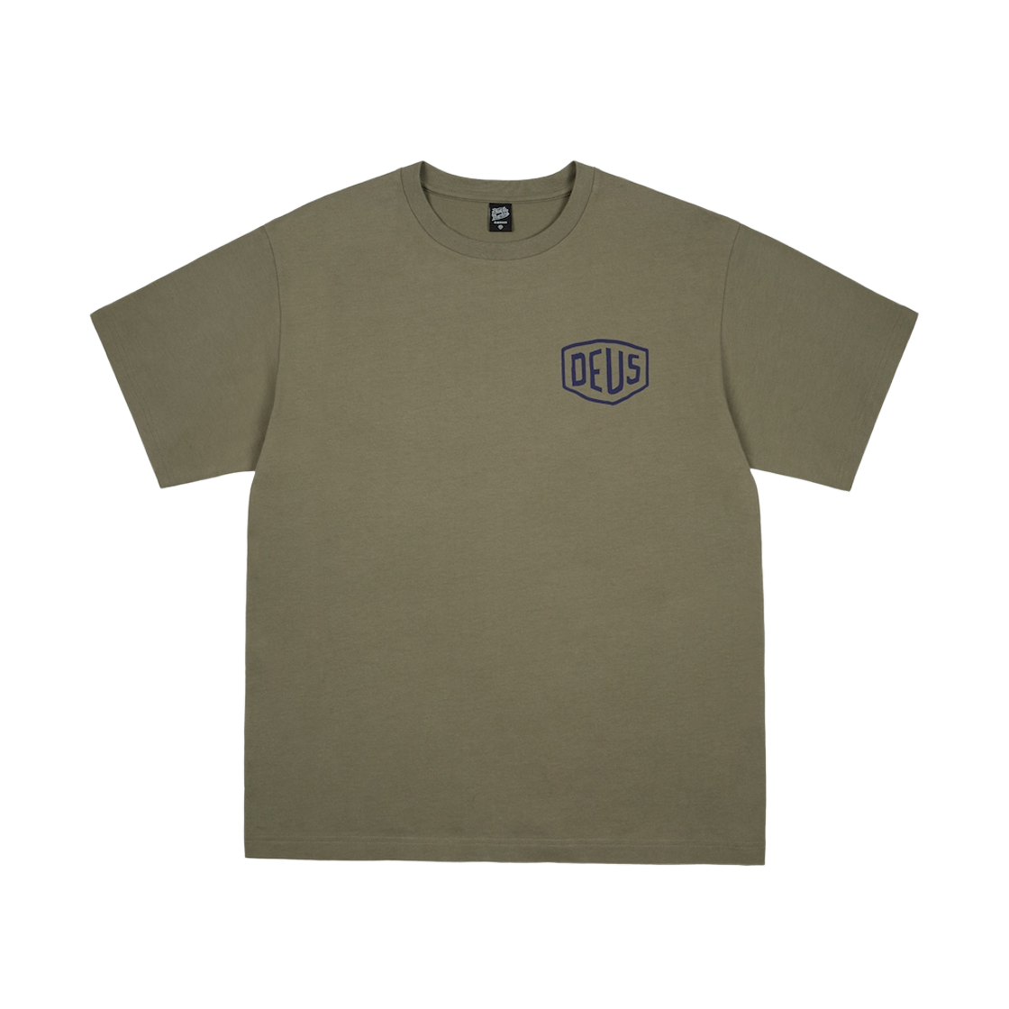 데우스 엑스 마키나 서울 오리지널 어드레스 티셔츠 카키(Deus Ex Machina Seoul Original Address T-Shirt Khaki) - 2
