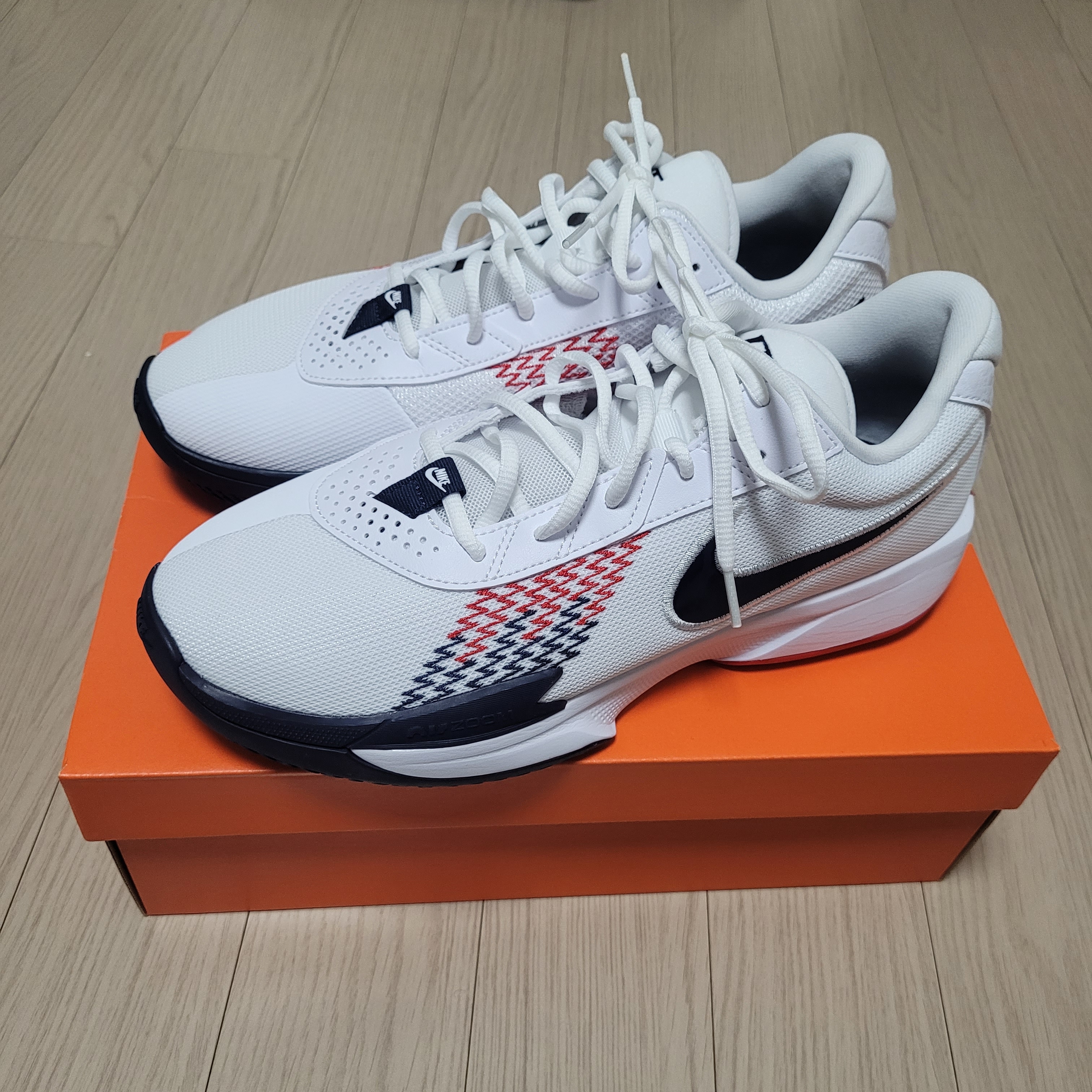 Nike Air Zoom G.T. Cut Academy EP White 착용 스타일 - 1