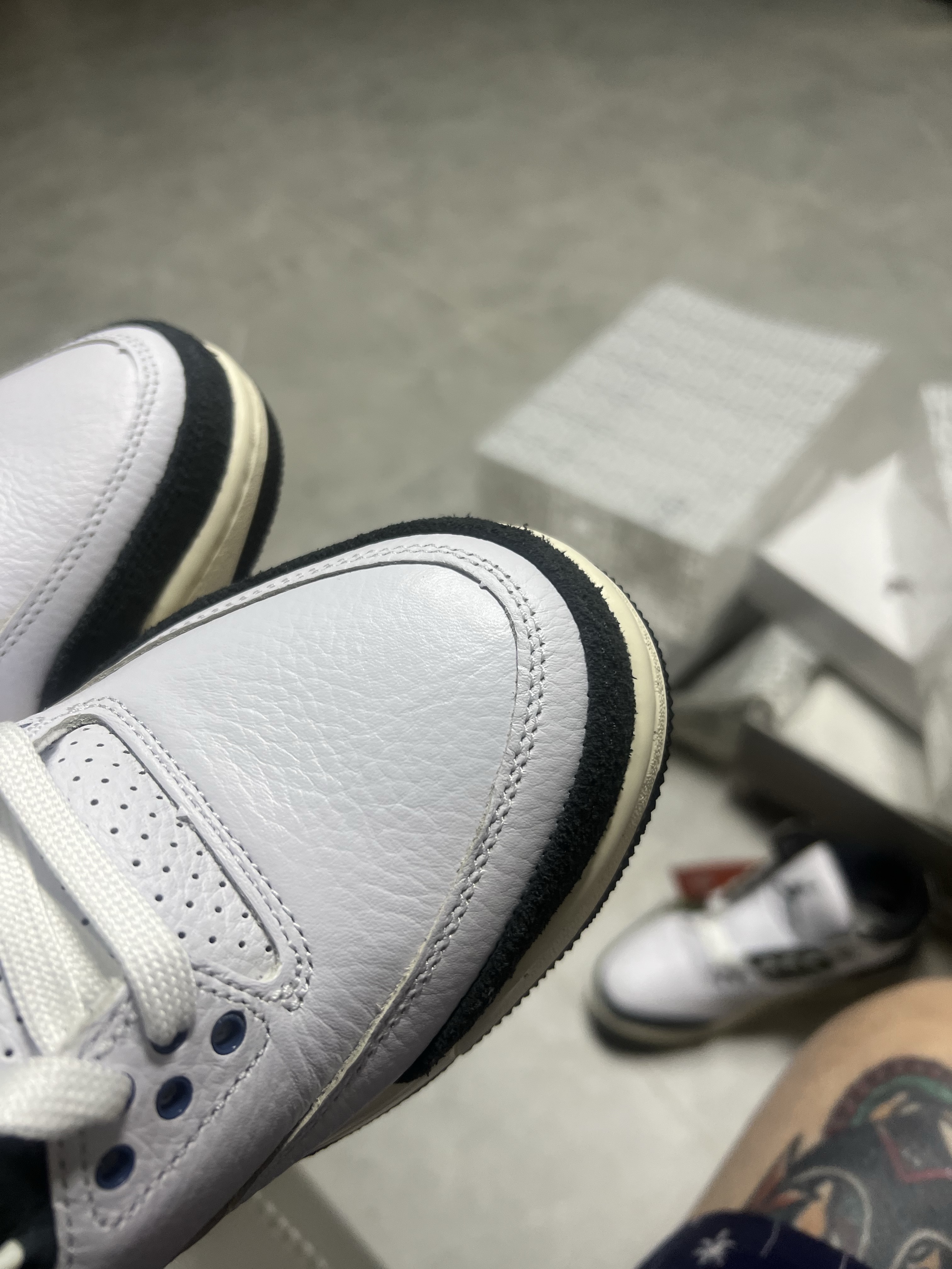 Jordan 3 x A Ma Maniere Retro OG SP For The Love 착용 스타일 - 3