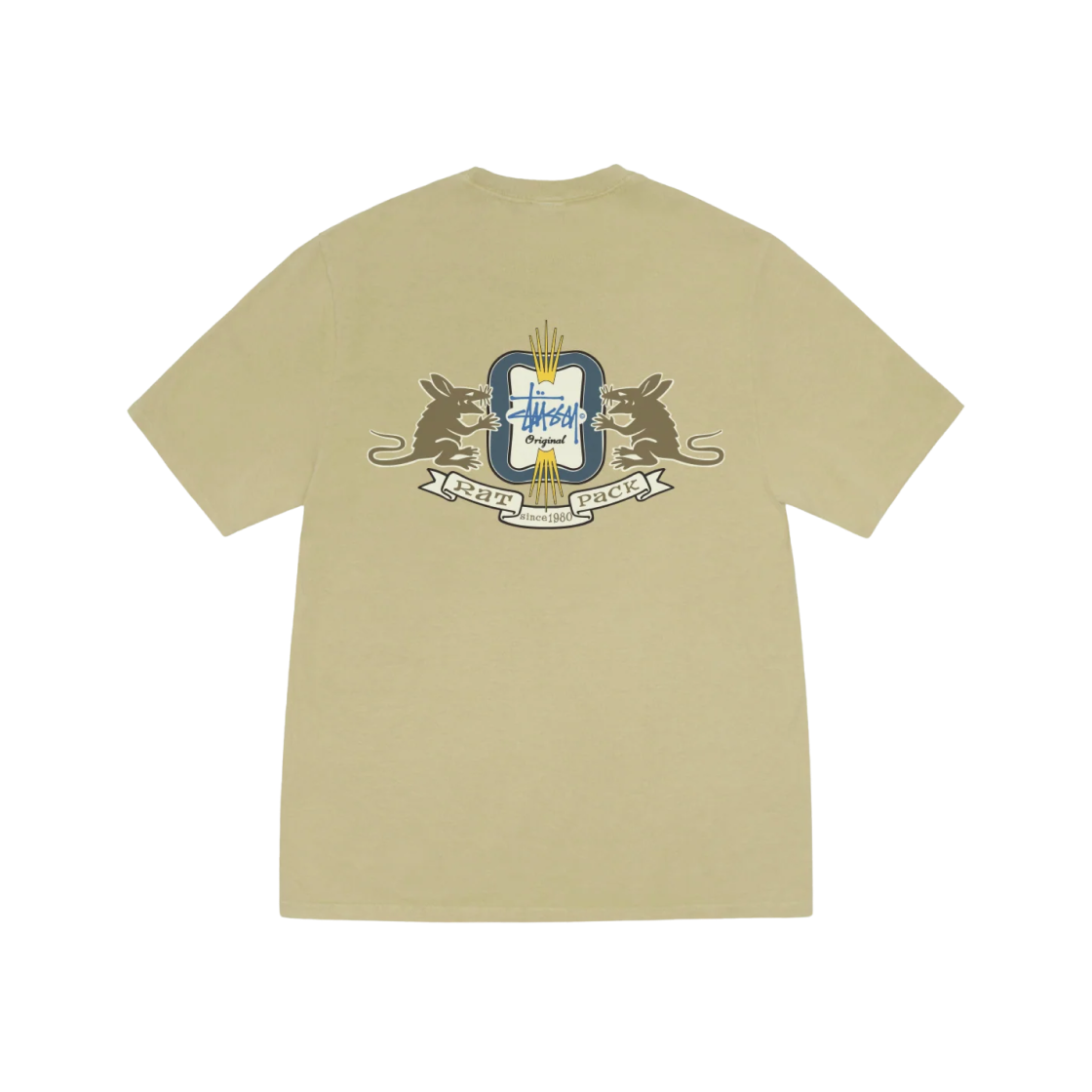 1905140 Stussy Homebrew Pigment Dyed T-Shirt Elm