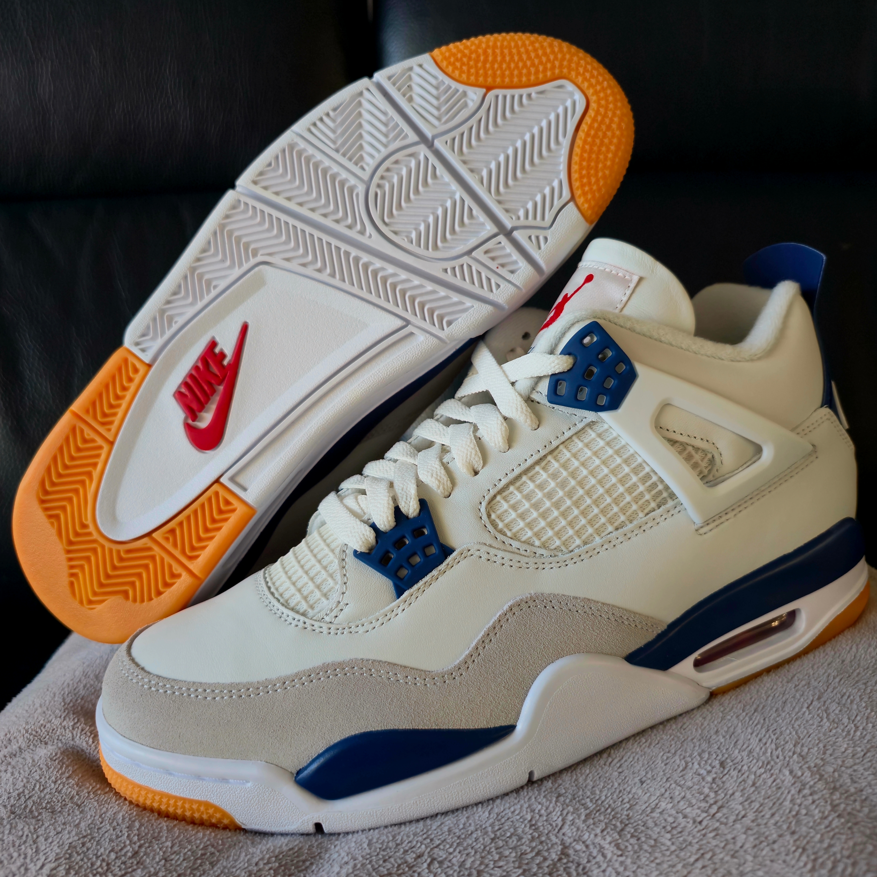 Jordan 4 x Nike SB Retro SP Navy 착용 스타일