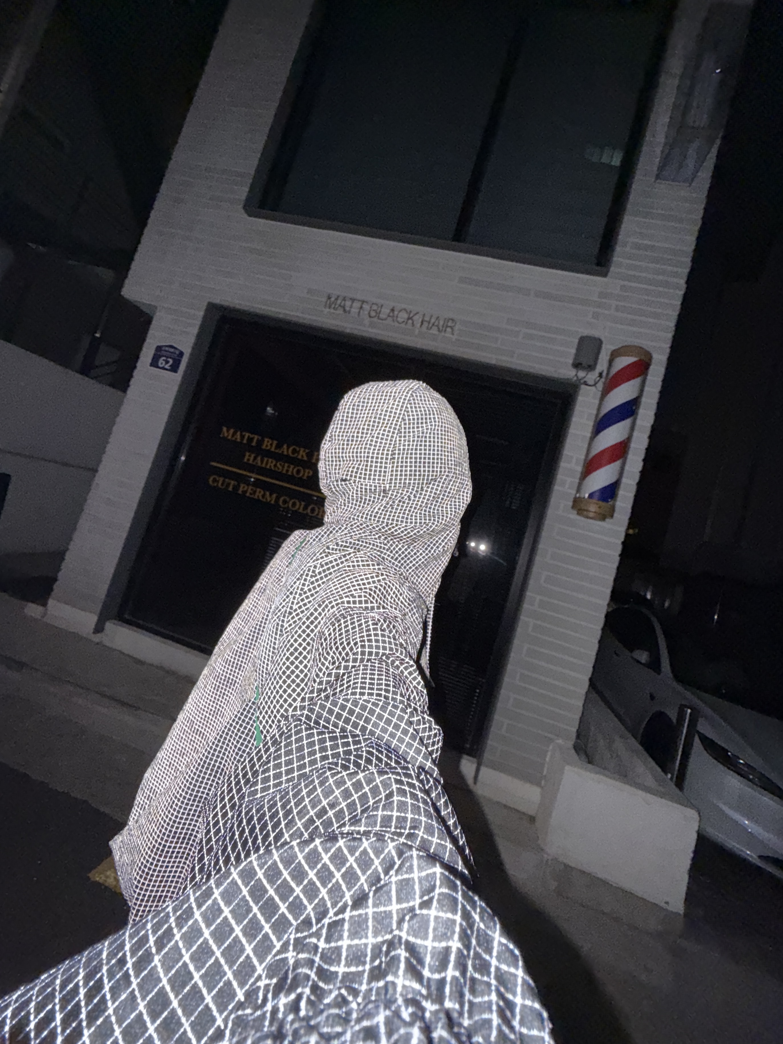 Supreme Reflective Ripstop Anorak Black - 25SS 착용 스타일