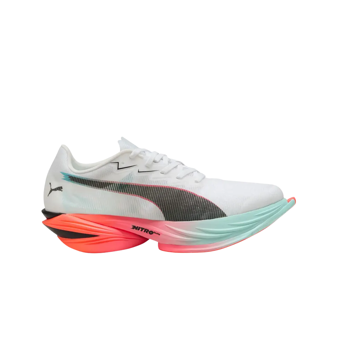 푸마 패스트-알 나이트로 엘리트 3 화이트 글로잉 레드(Puma Fast-R Nitro Elite 3 White Glowing Red)