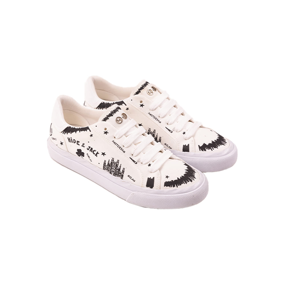 하이드앤잭 토비 스니커즈 화이트(Hide & Jack Toby Line White) - 2