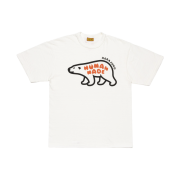 Human Made Animal Graphic T-Shirt Polar Bear White - Harajuku Store Exclusive