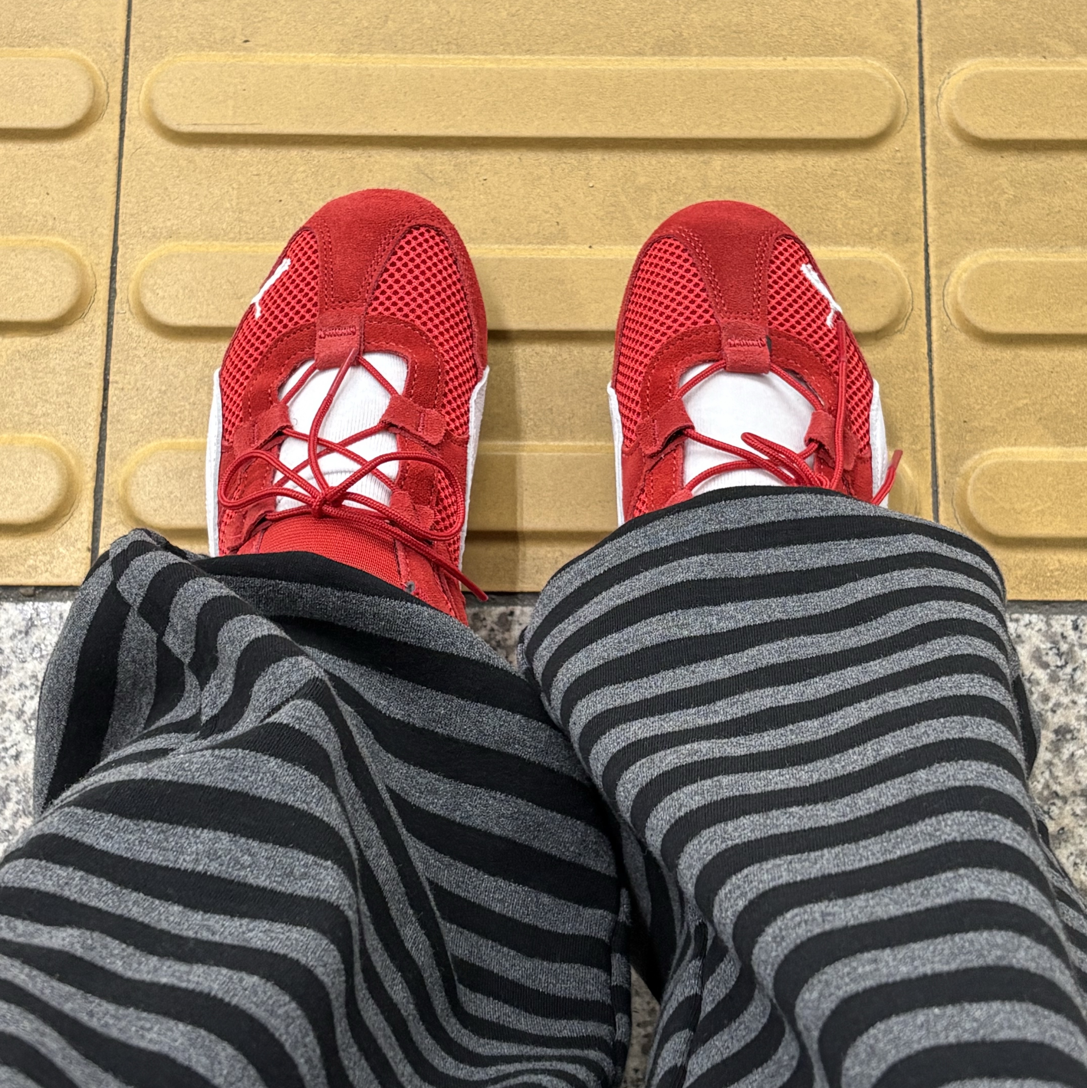 (W) Puma Speedcat Go For All Time Red Puma White 착용 스타일