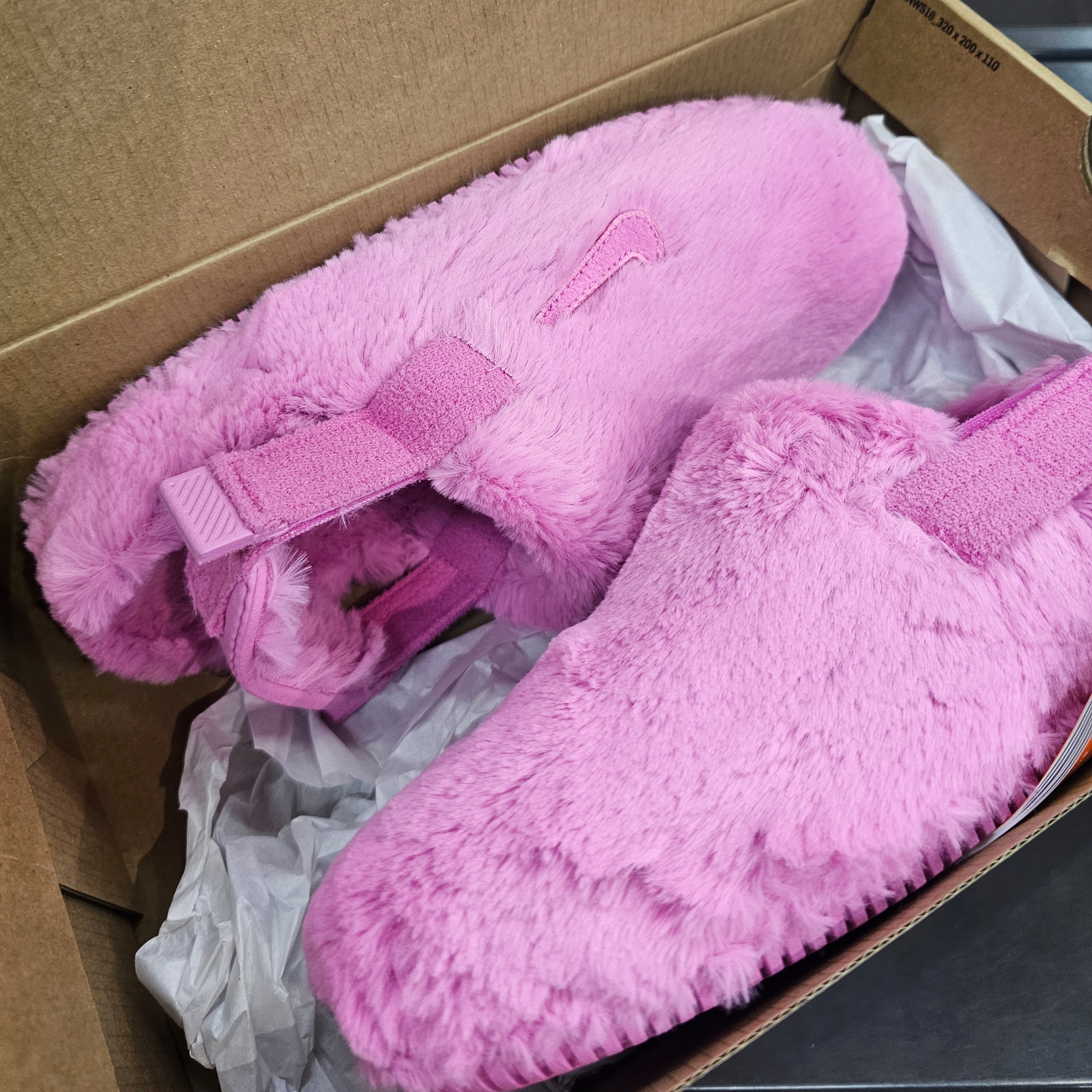 (W) Nike Calm Mule SE Playful Pink 착용 스타일 - 2