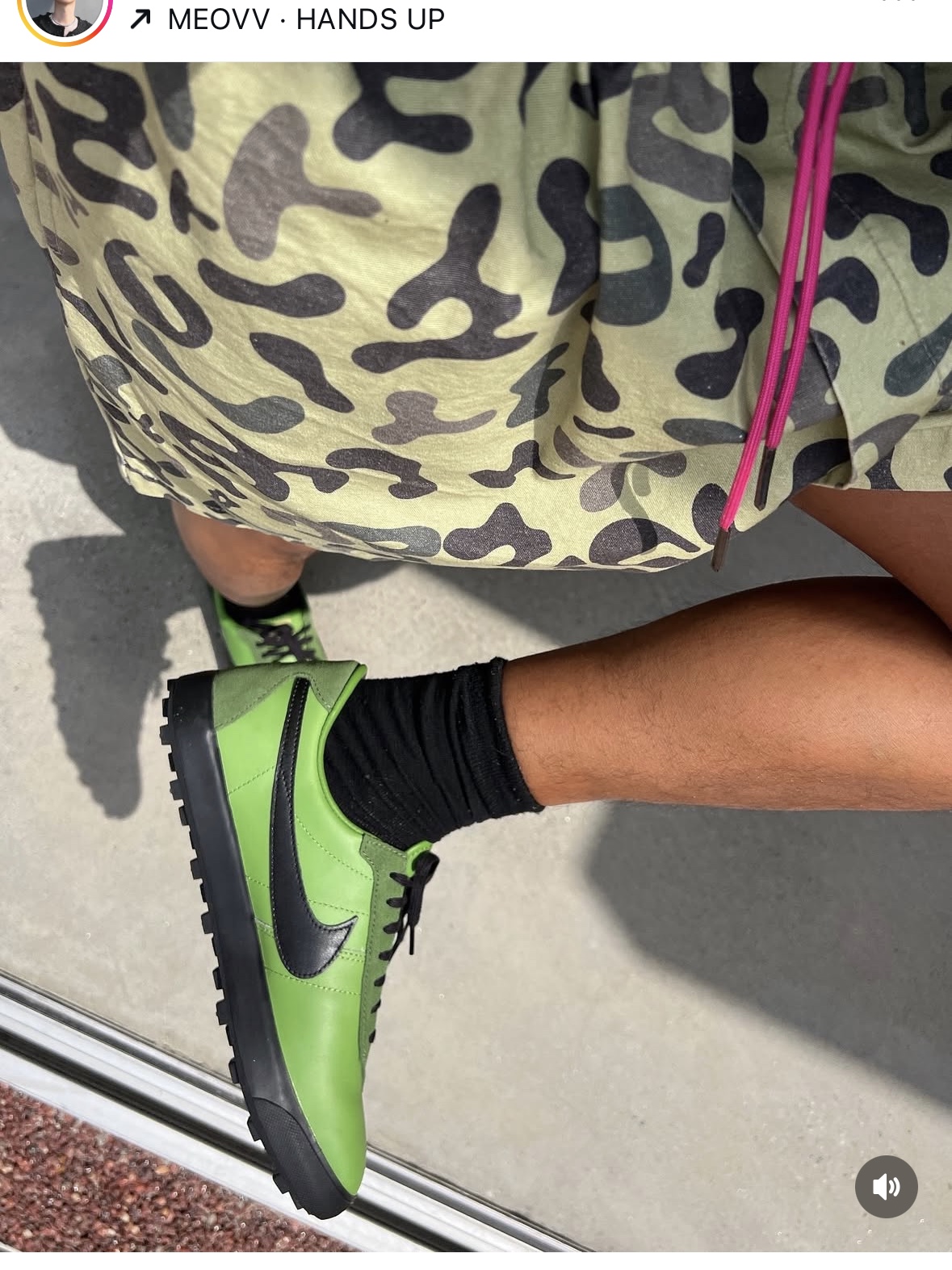 Nike x Bode Astrograbber SP Chlorophyll Black 착용 스타일 - 3