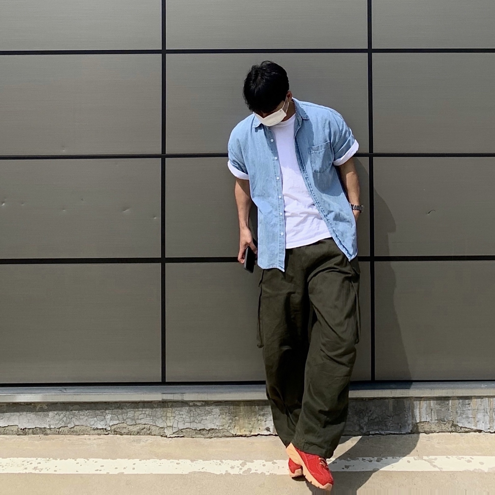 New Balance 509 Deep Red 착용 스타일 - 3