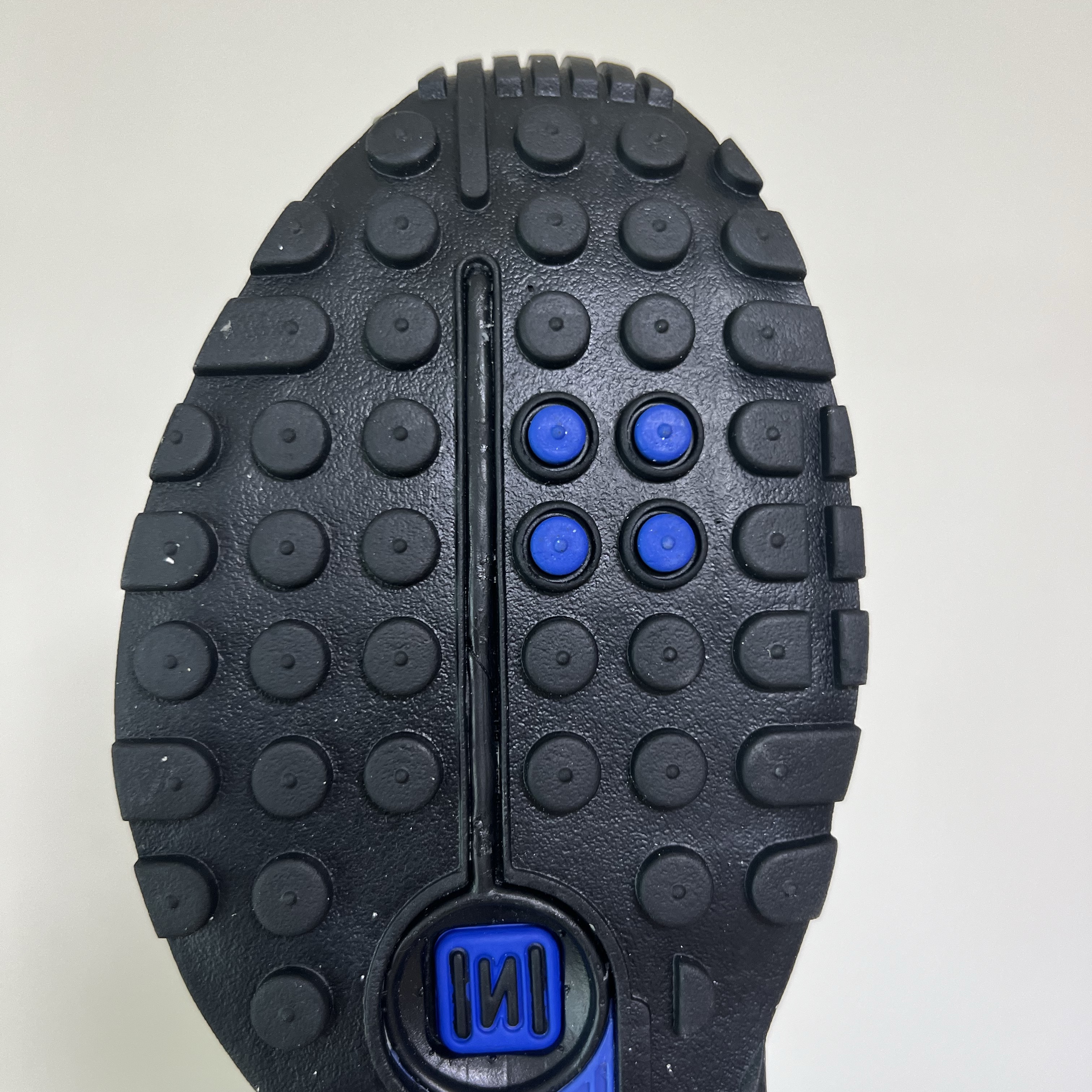 Nike Shox R4 White Racer Blue 착용 스타일 - 5