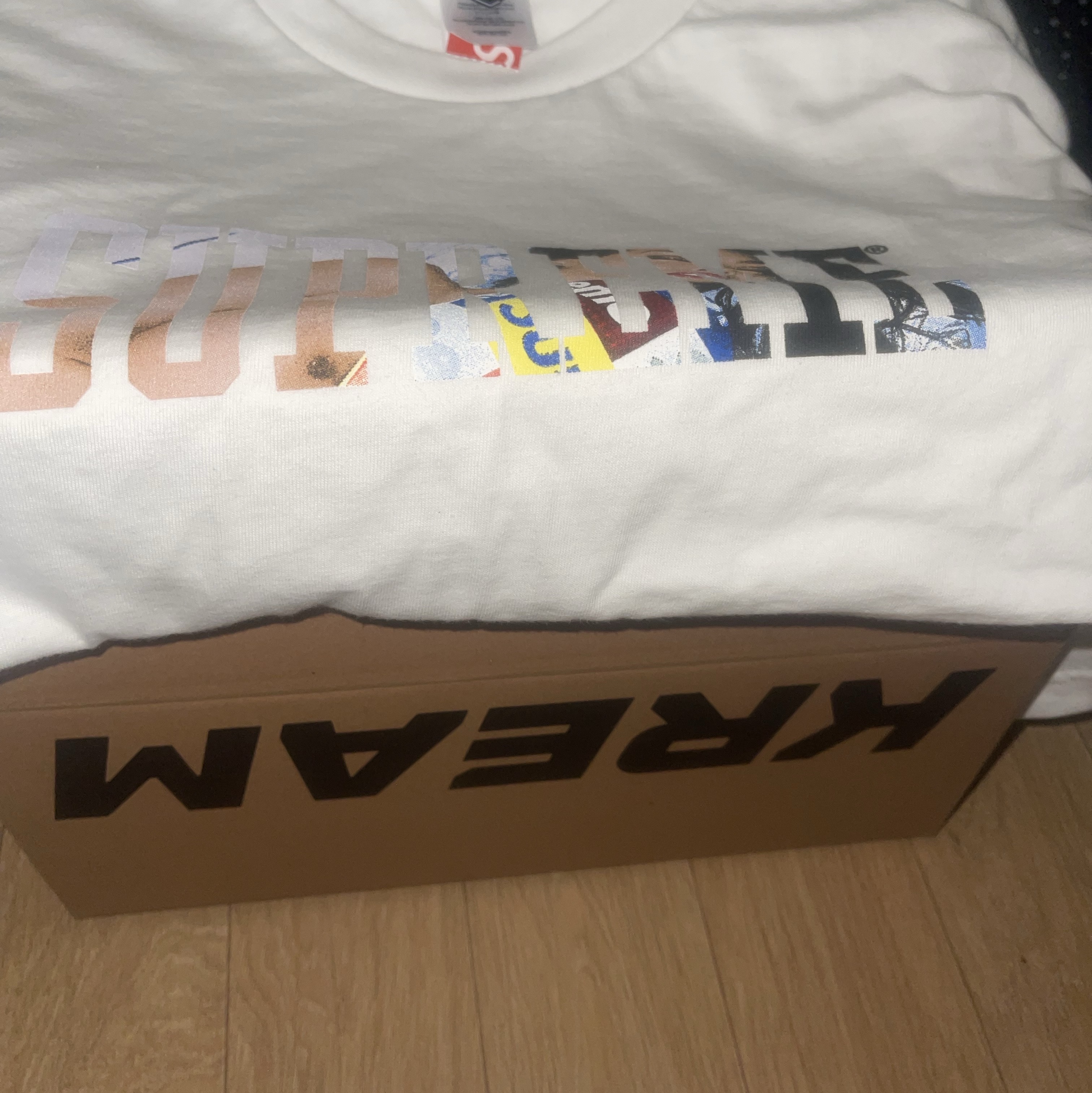 Supreme Tera Patrick T-Shirt White - 24FW 착용 스타일