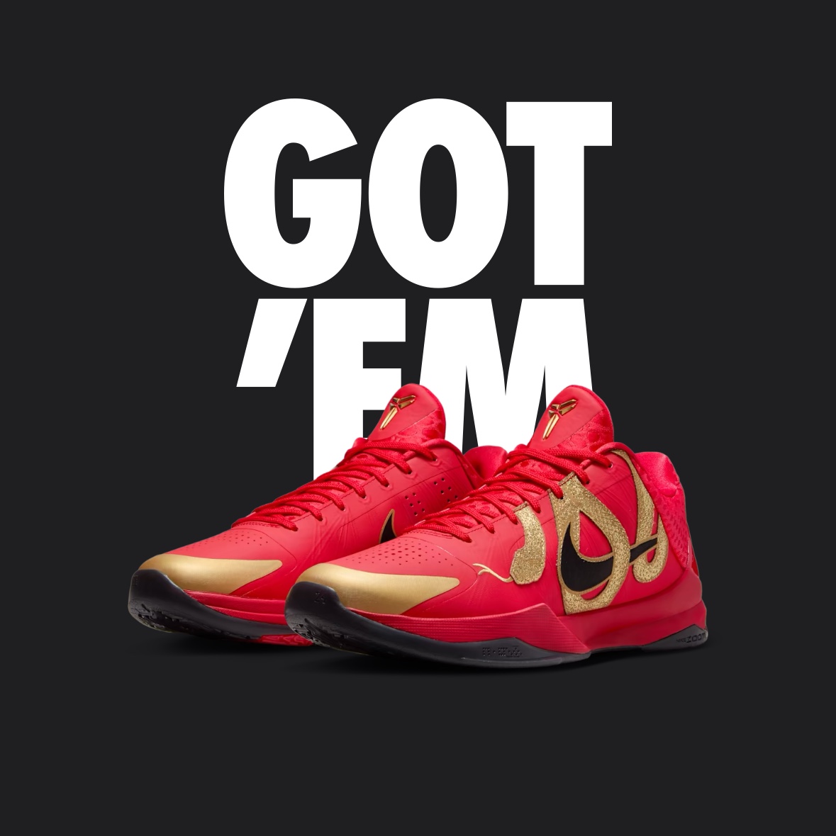 Nike Kobe 5 Protro Year of the Mamba University Red 착용 스타일