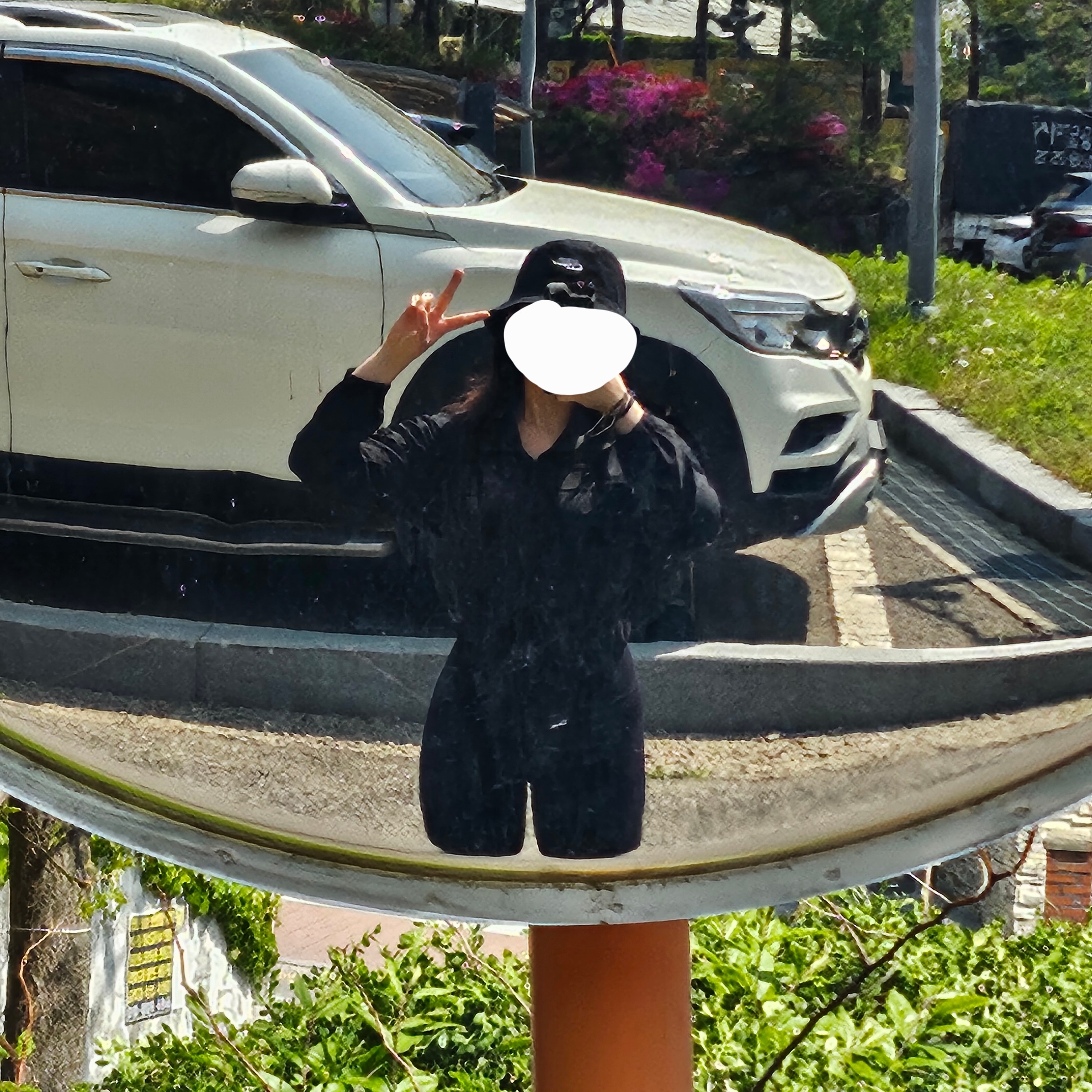 Nike Futura Washed Bucket Hat Black, (W) Asics Gel-Flux 4 CN Gray Silver 착용 스타일 - 2