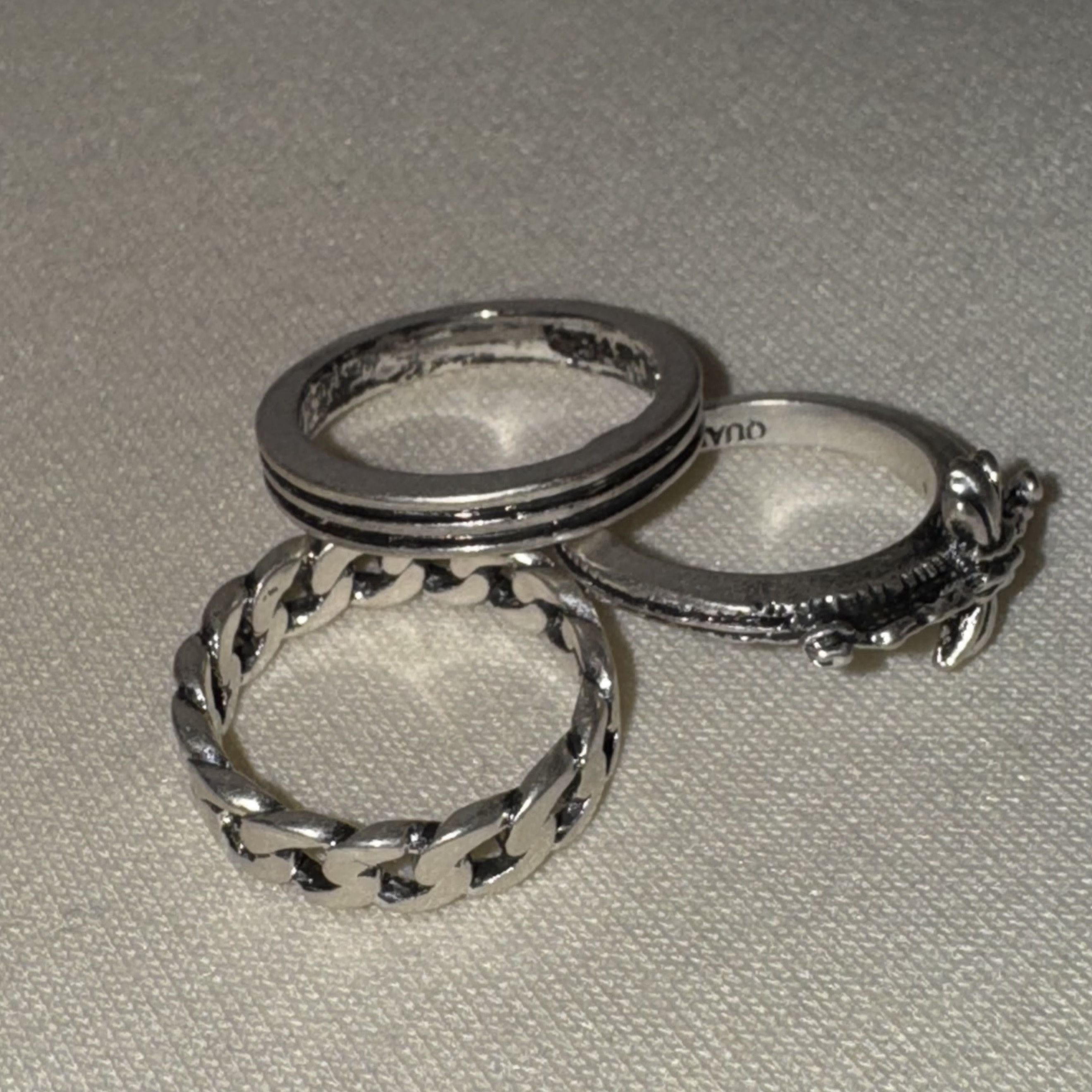 Quarqor #5118 Ring, Quarqor #5117 Ring 착용 스타일