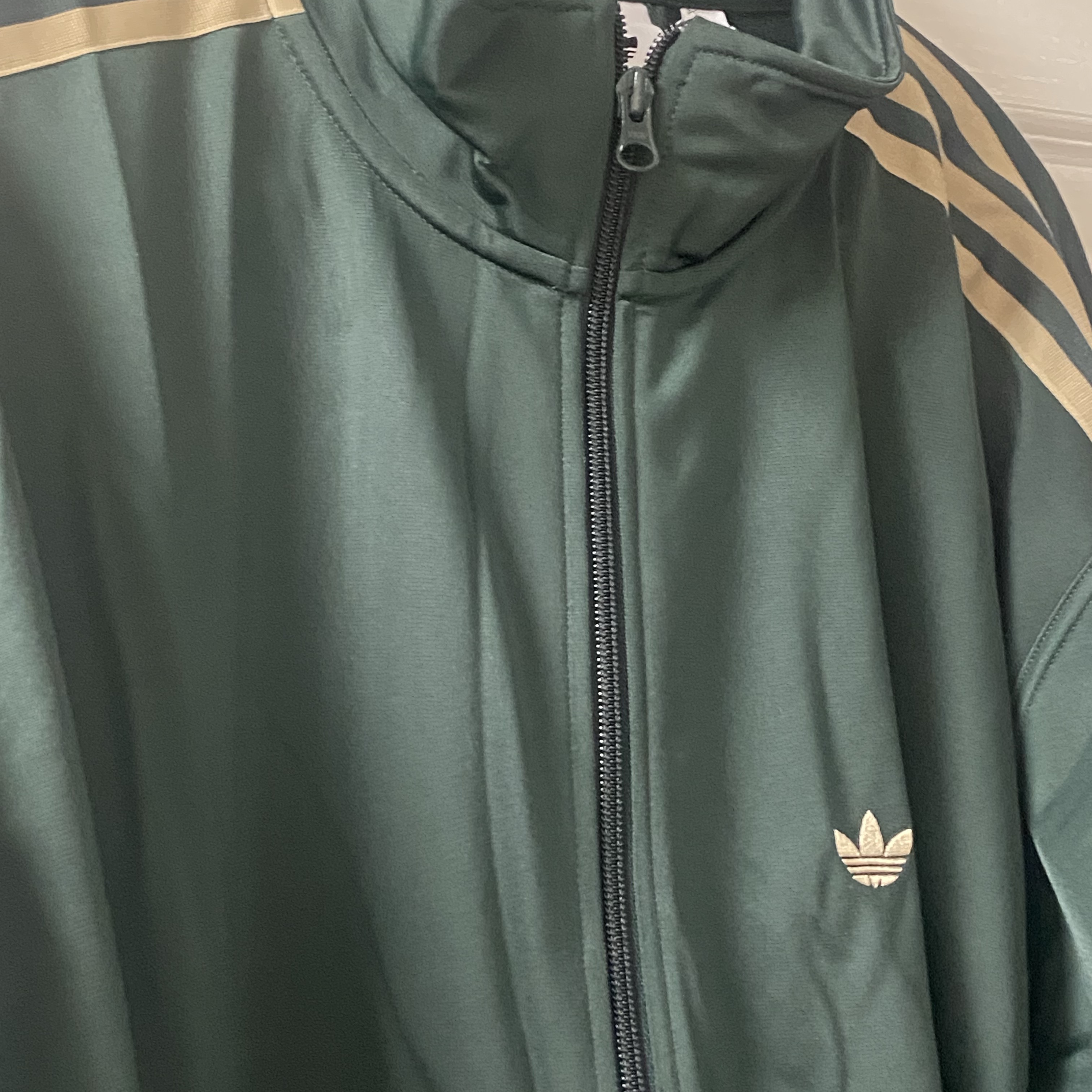 Adidas Originals Beckenbauer Track Jacket Shadow Green - KR Sizing 착용 스타일