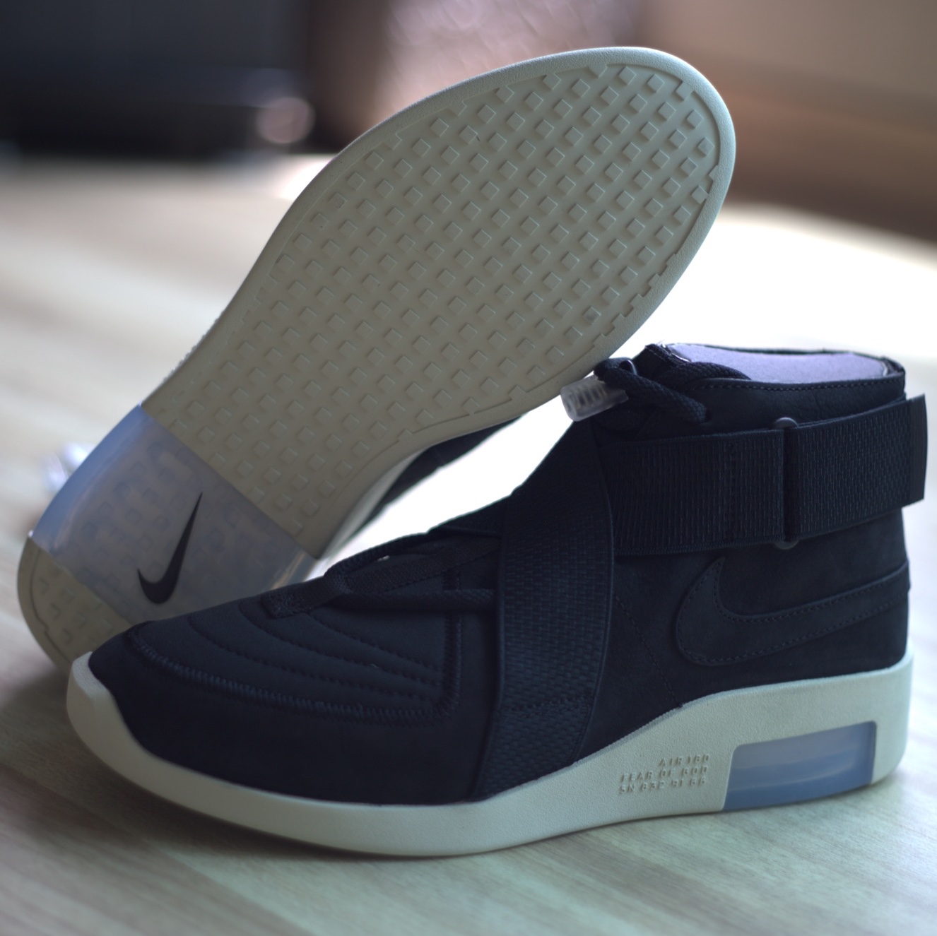 Nike x Fear of God Air Fear of God Raid Black 착용 스타일