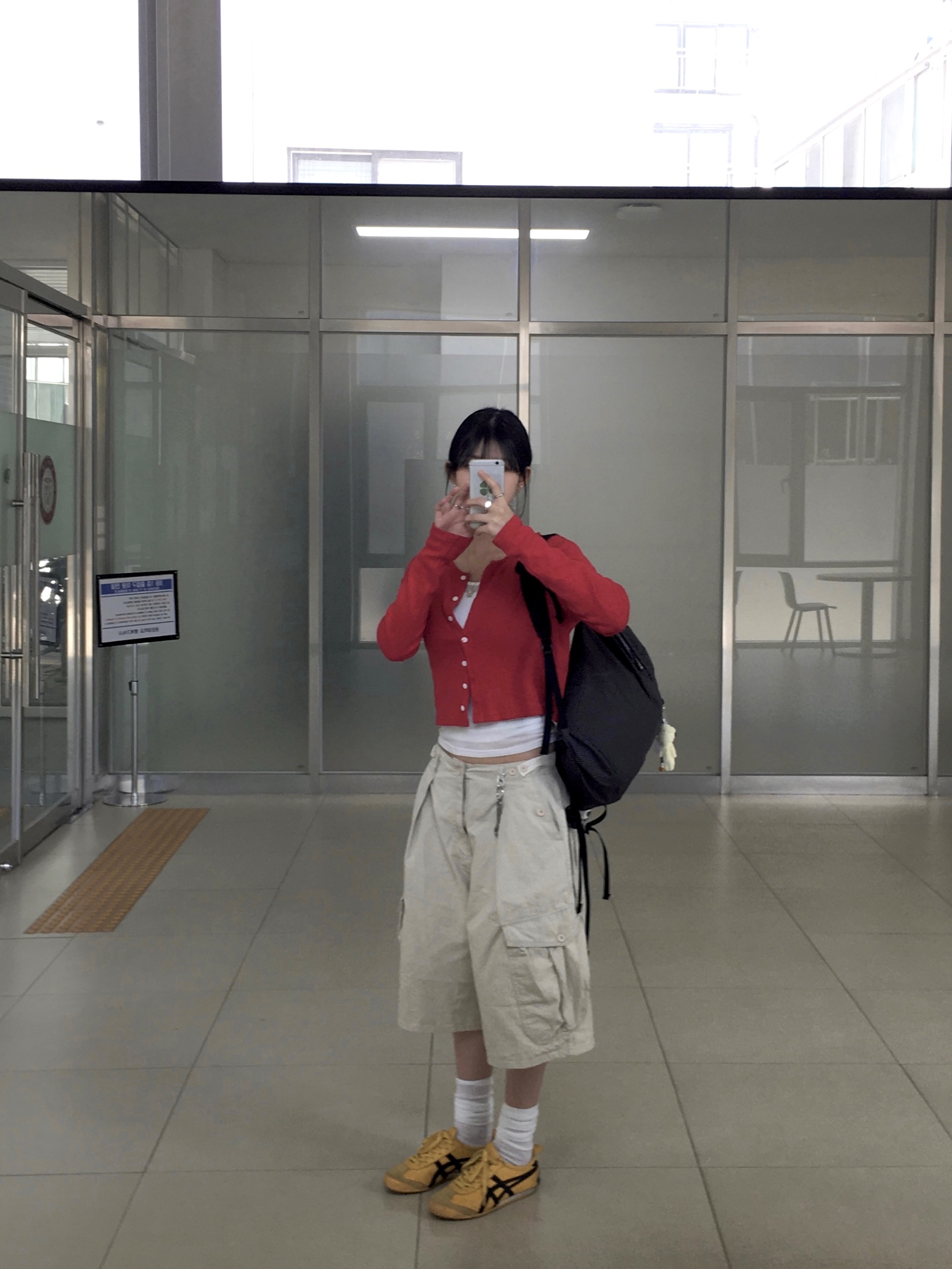 (W) Nike Air Force 1 '07 WB Flax Wheat, Nike Air Force 1 '07 WB Flax 착용 스타일 - 2