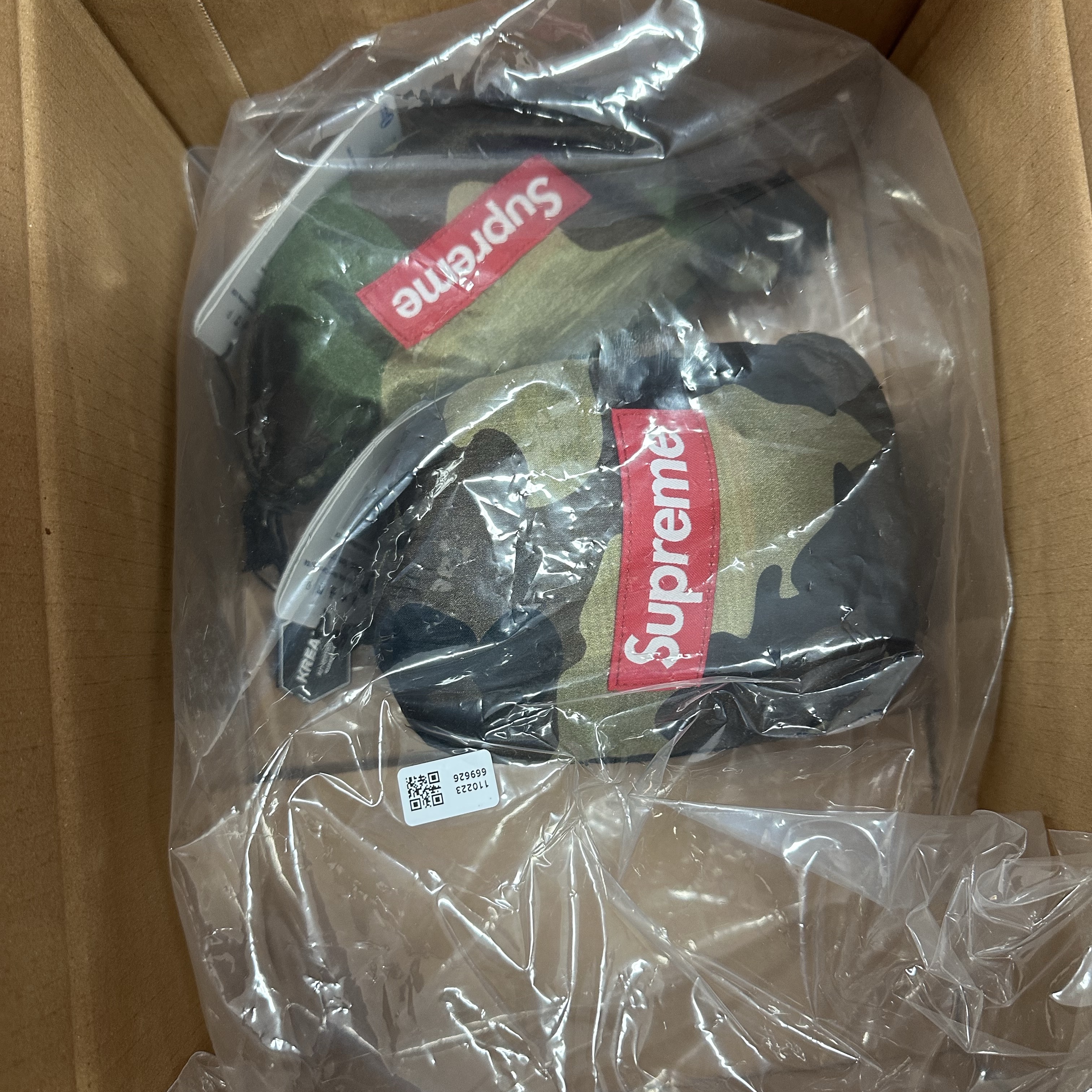 Supreme ENO Double Nest Hammock Camo - 19SS 착용 스타일 - 2