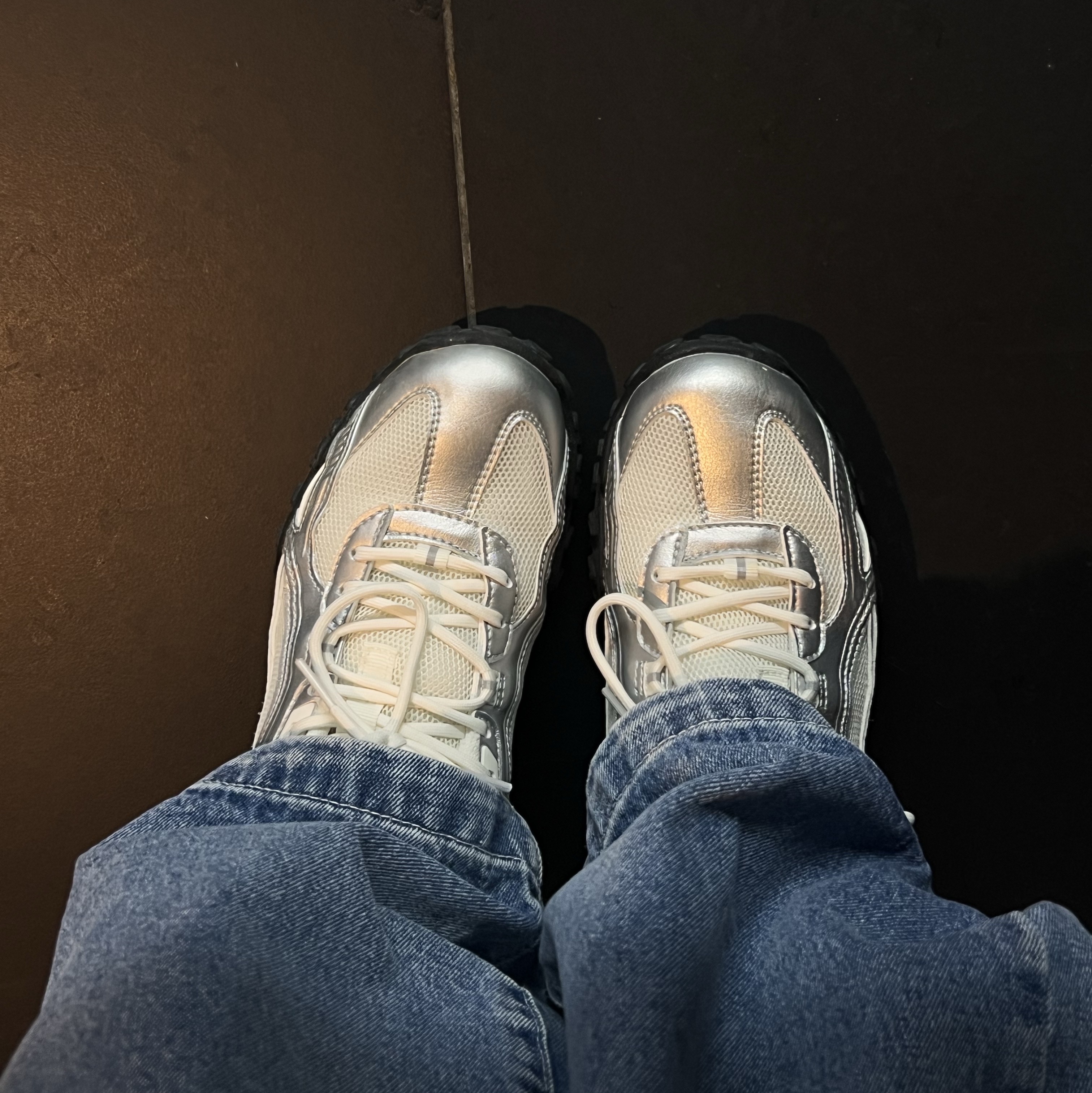 Fila Echappe MS Silver Moon 착용 스타일