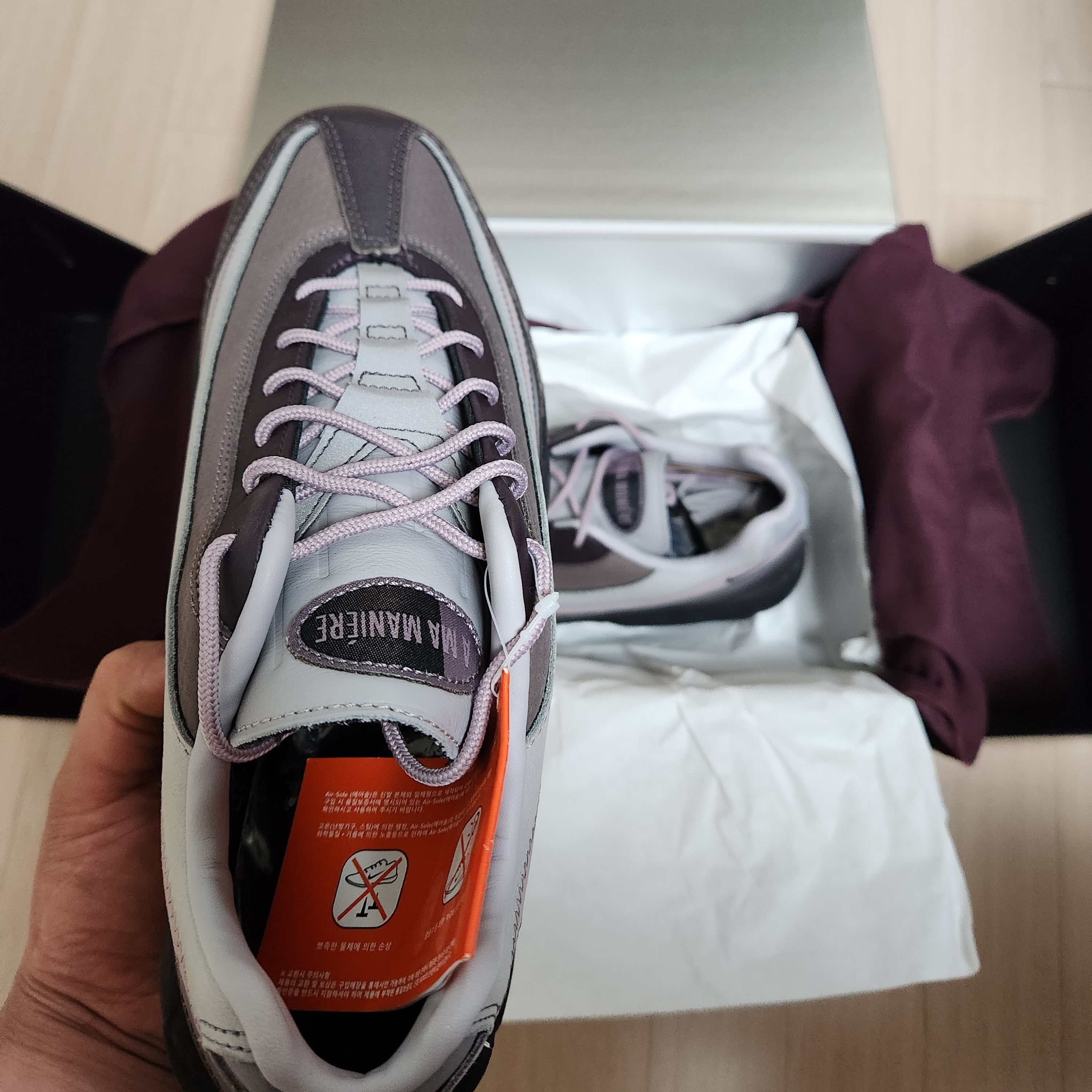 Nike x A Ma Maniere Air Max 95 W.Y.W.S. 착용 스타일 - 6