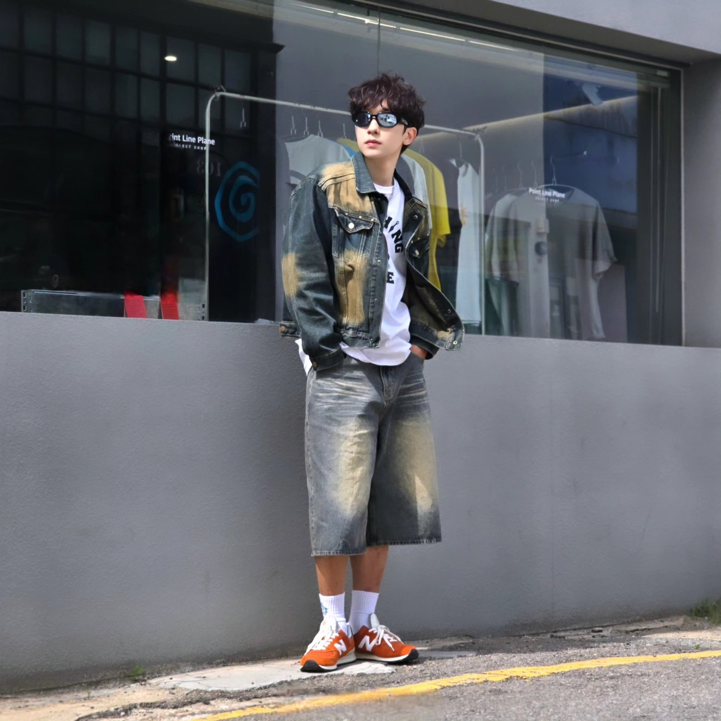 Diesel Dx1446 Red Enamel Stainless Steel Chain Necklace Silver, BAPE Ninja College T-Shirt White 착용 스타일 - 8
