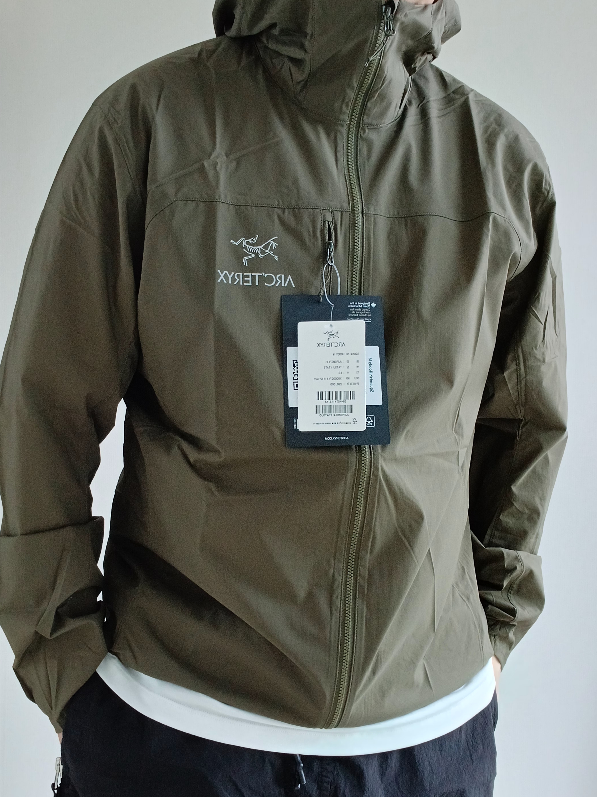 Arc'teryx Squamish Hoody Tatsu 착용 스타일 - 10