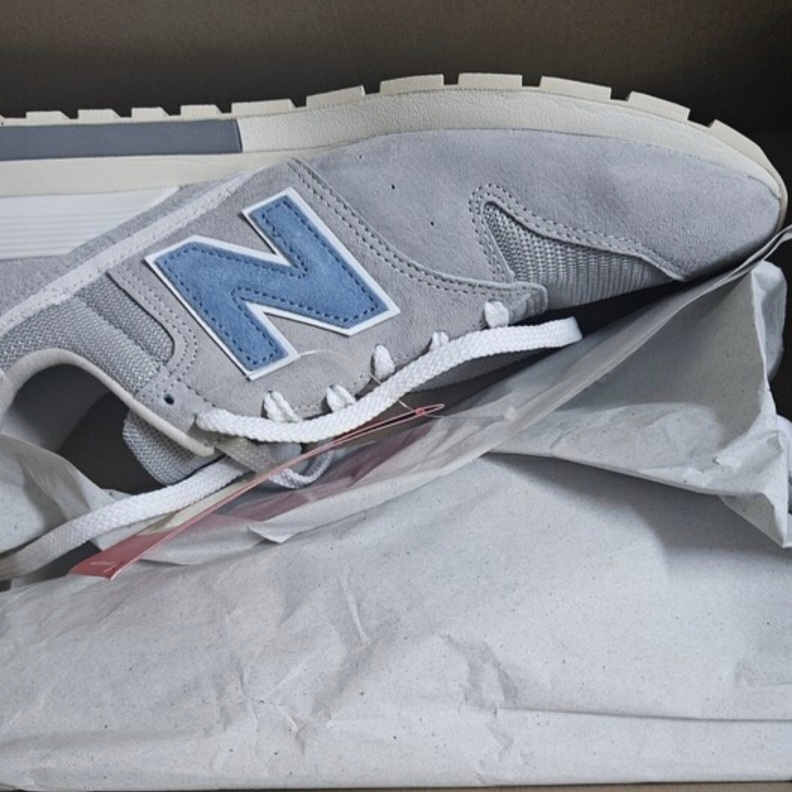 New Balance 996 Beige 착용 스타일