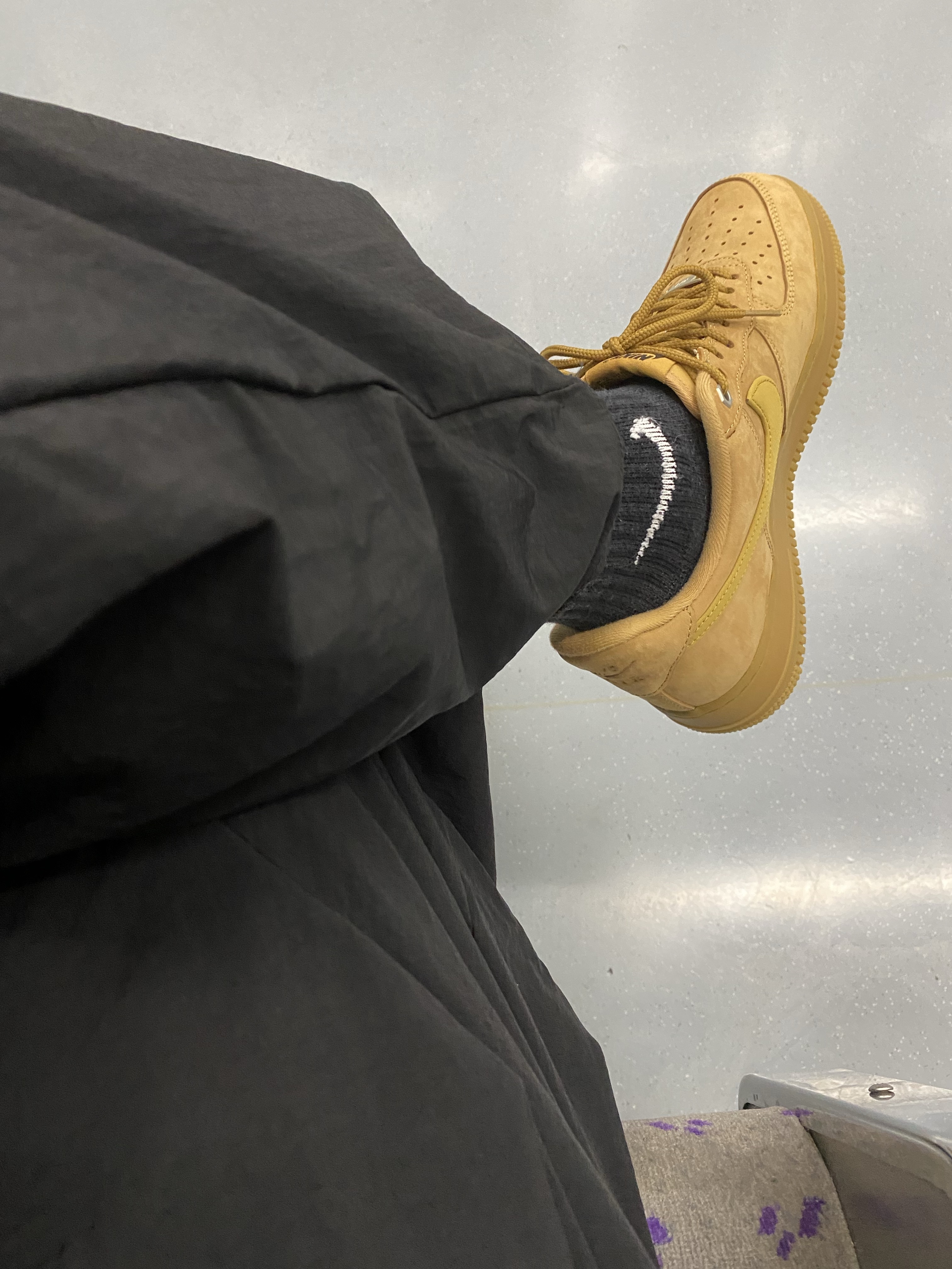(W) Nike Air Force 1 '07 WB Flax Wheat, Quarqor #5117 Ring 착용 스타일 - 4