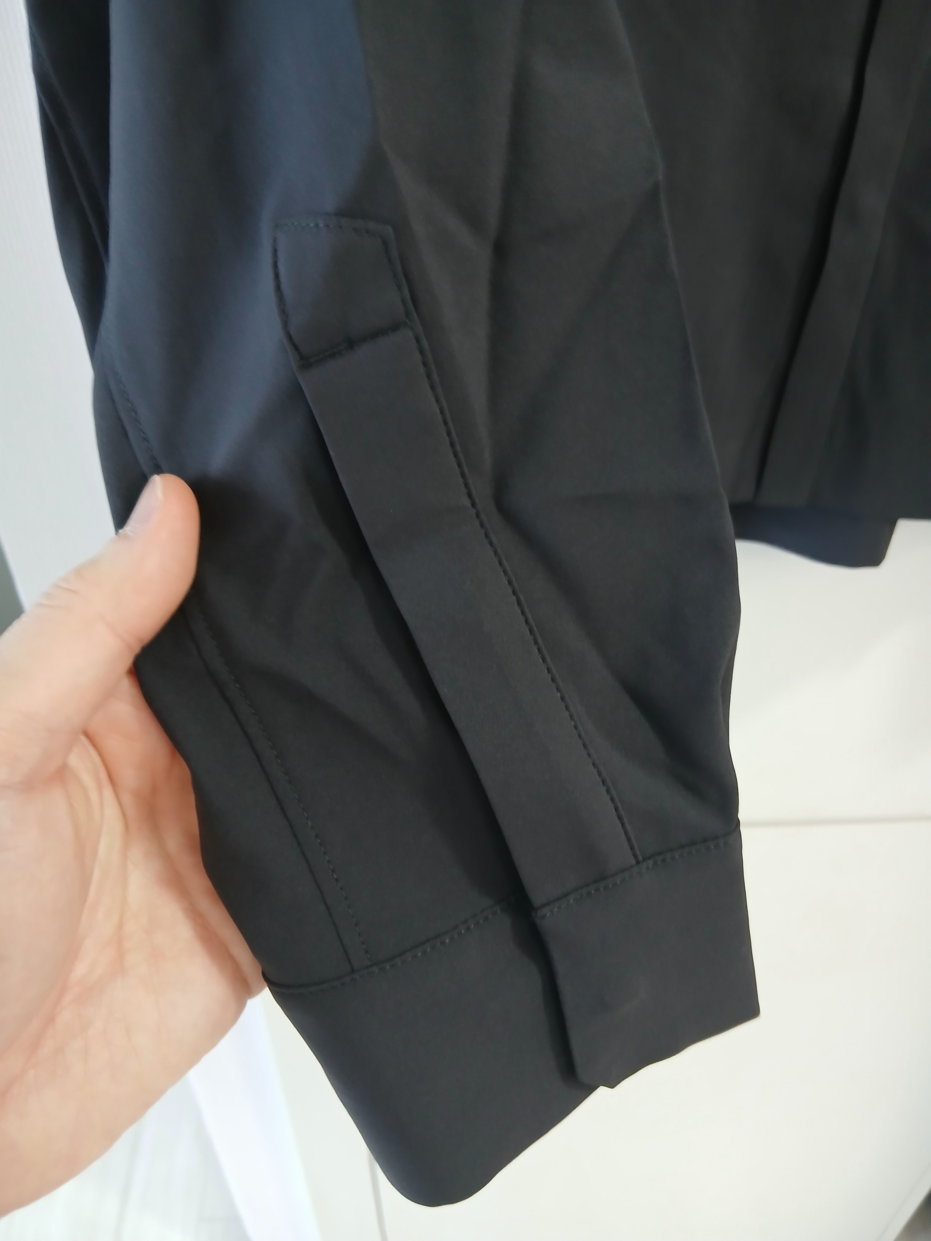 Arc'teryx Skyline LS Shirts Black 착용 스타일 - 4