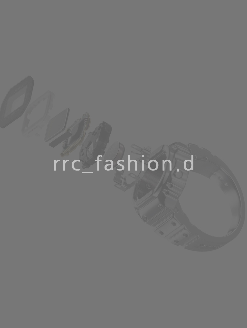 Casio 50th Anniversary Ring Watch CRW-001-1, TOWTOW.ARCHIVE Timeless Twist Wristlet V3_Black&Silver 착용 스타일 - 8