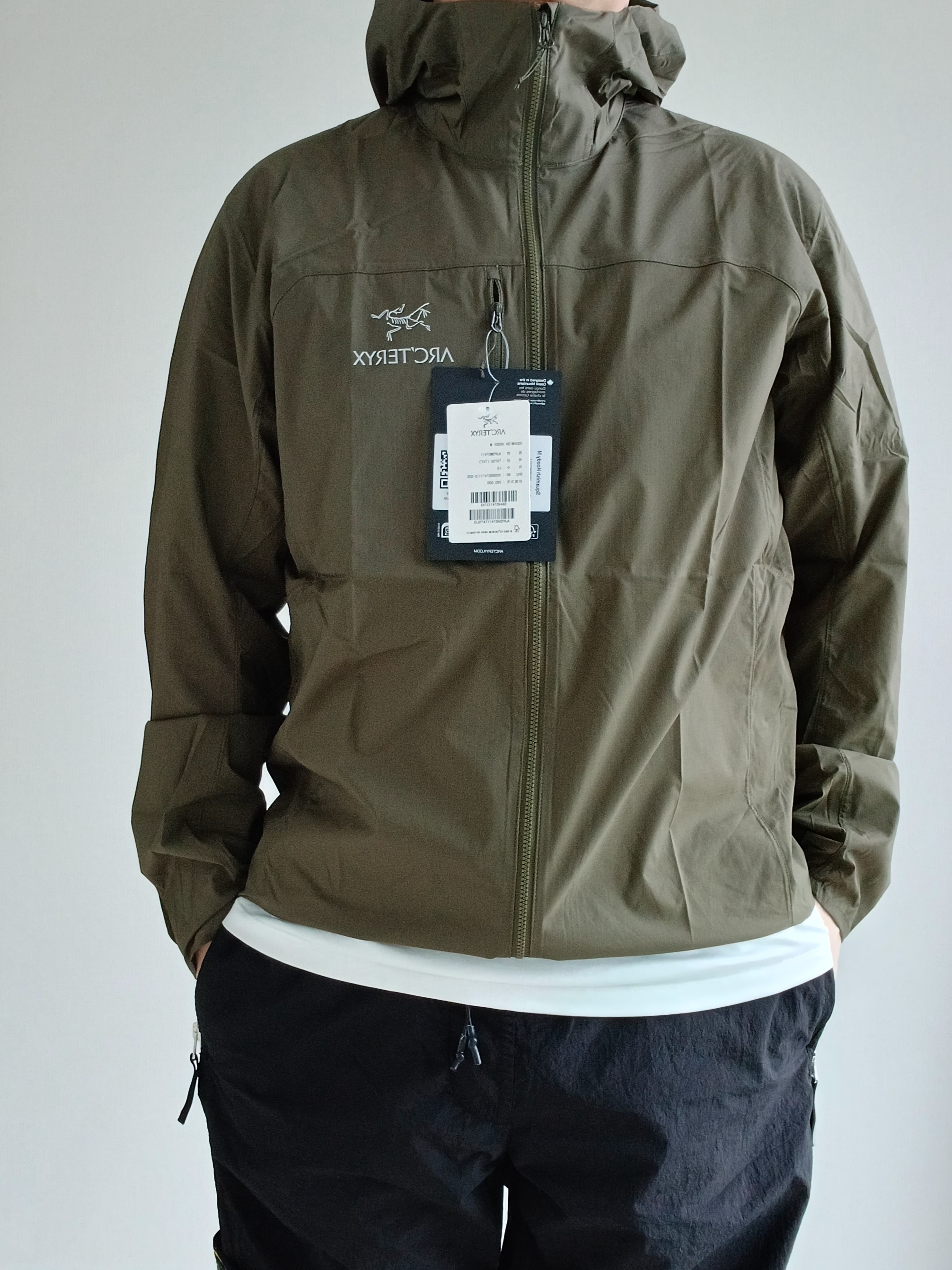 Arc'teryx Squamish Hoody Tatsu 착용 스타일 - 6