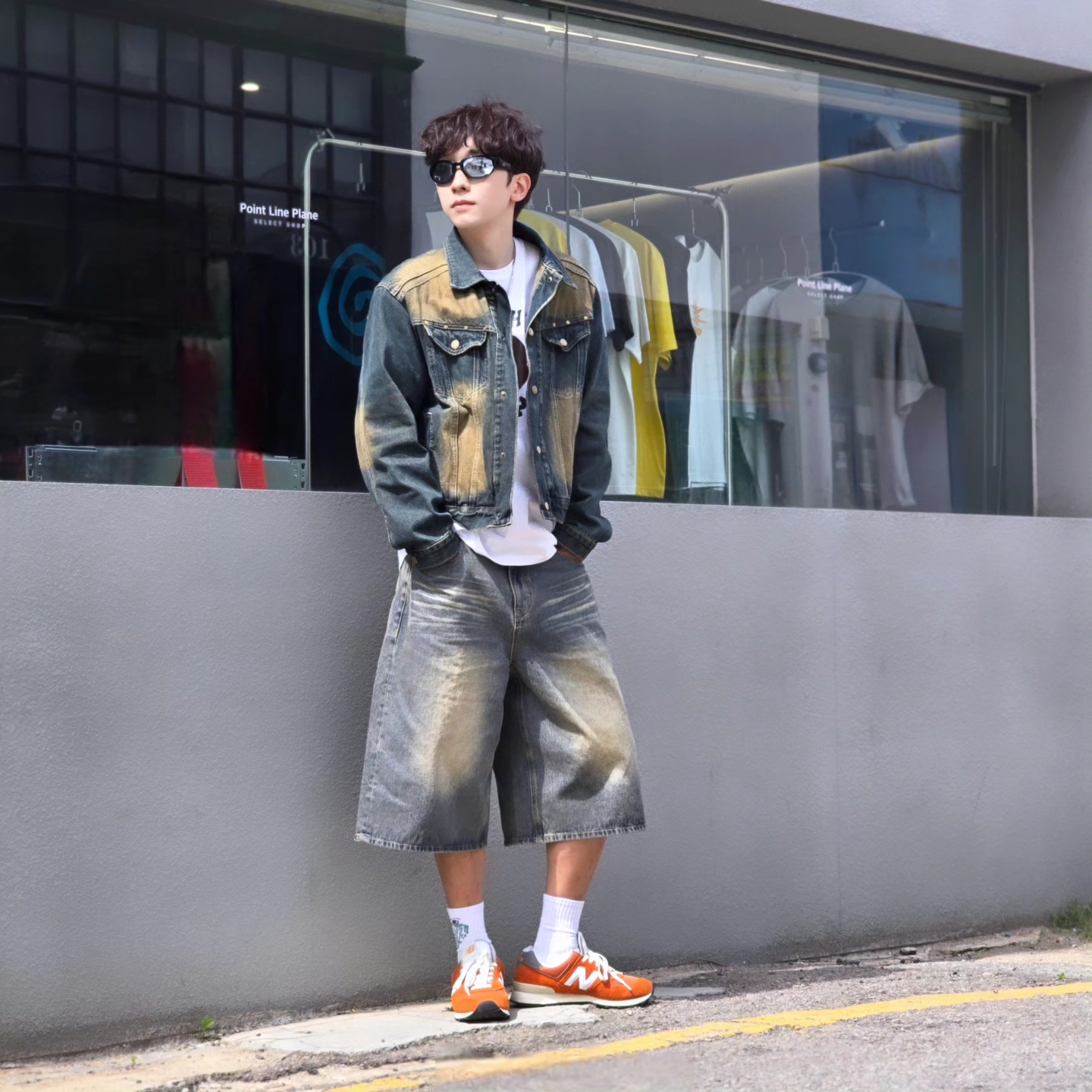 Diesel Dx1446 Red Enamel Stainless Steel Chain Necklace Silver, BAPE Ninja College T-Shirt White 착용 스타일 - 6
