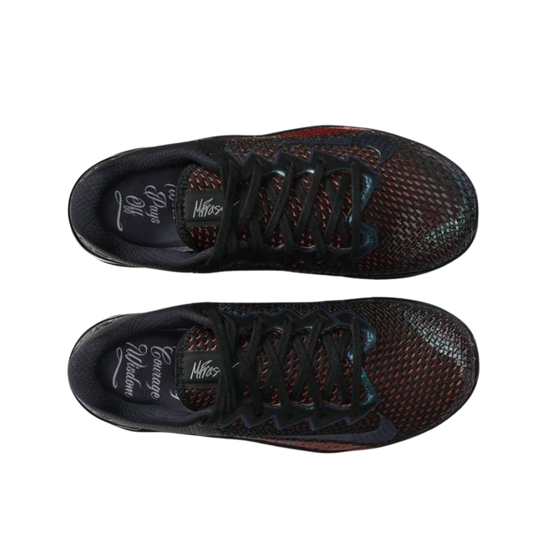 나이키 프리 메트콘 6 MF 블랙 브라이트 크림슨(Nike Free Metcon 6 MF Black Bright Crimson) - 2